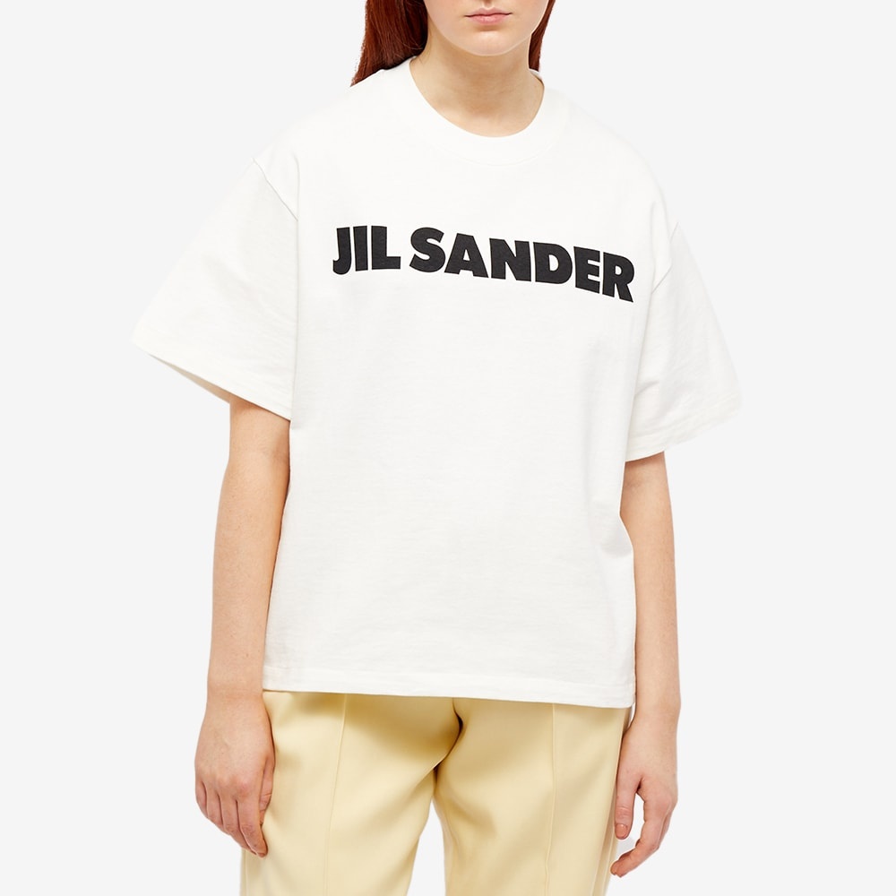 Jil Sander Logo Front T-Shirt - 2