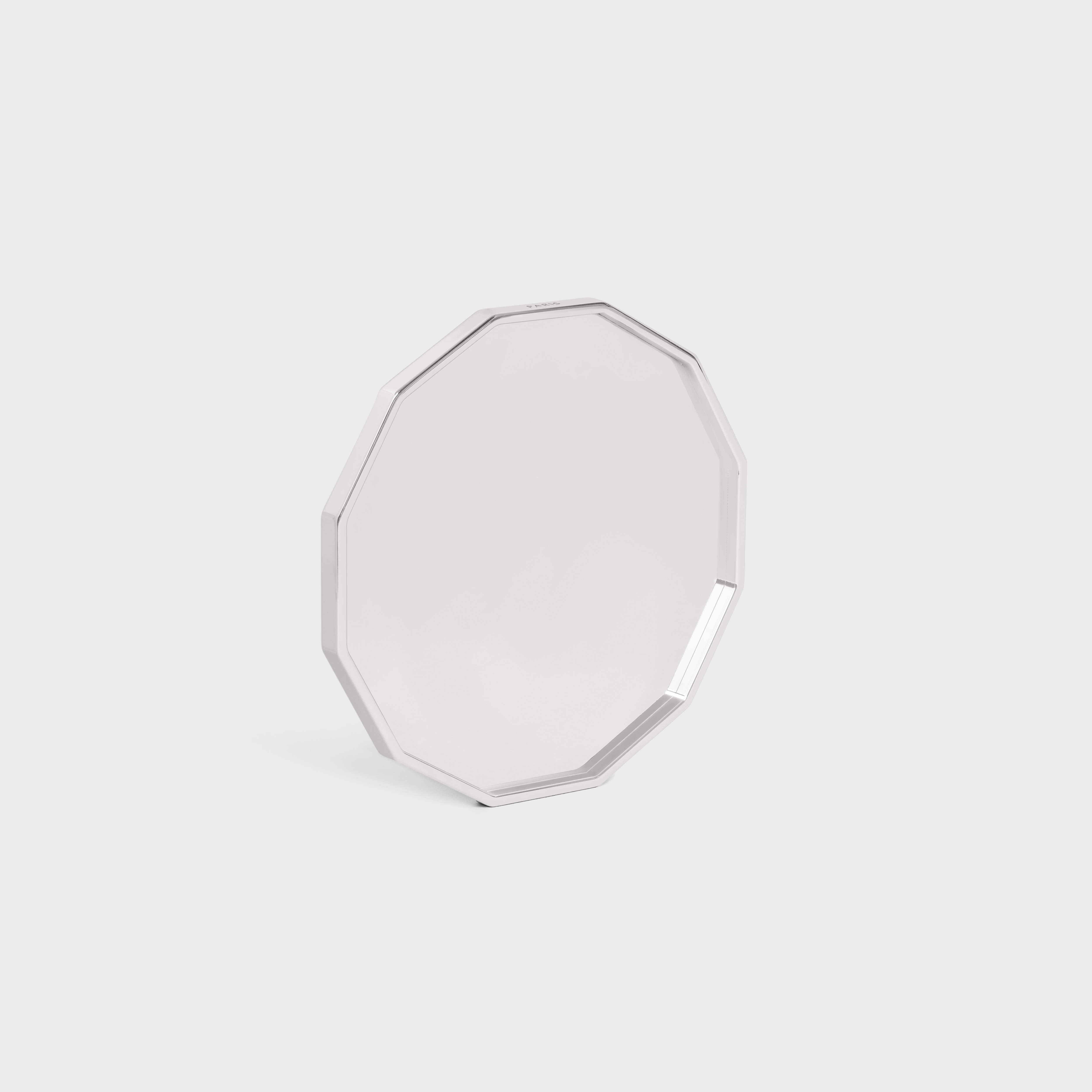 Candle Lid in Steel and lizard - 2