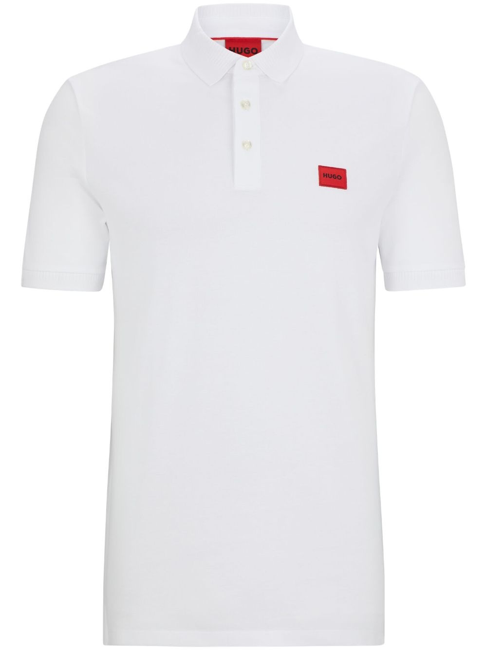 logo-appliqué cotton polo shirt - 1