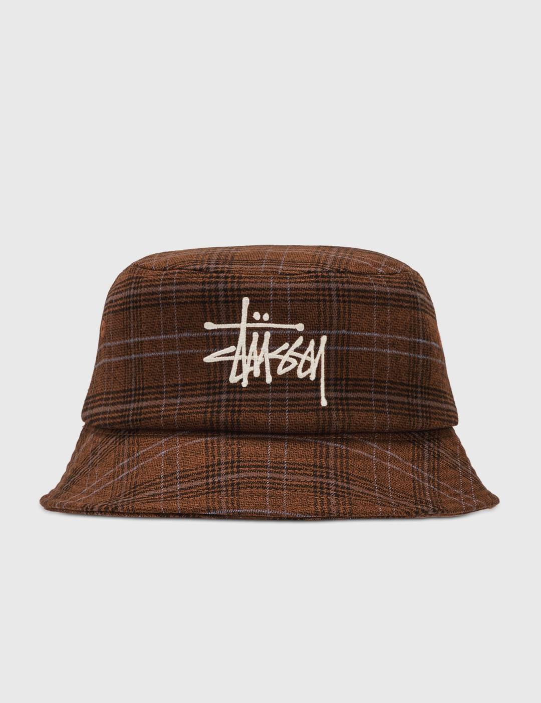 Big Logo Plaid Bucket Hat - 2