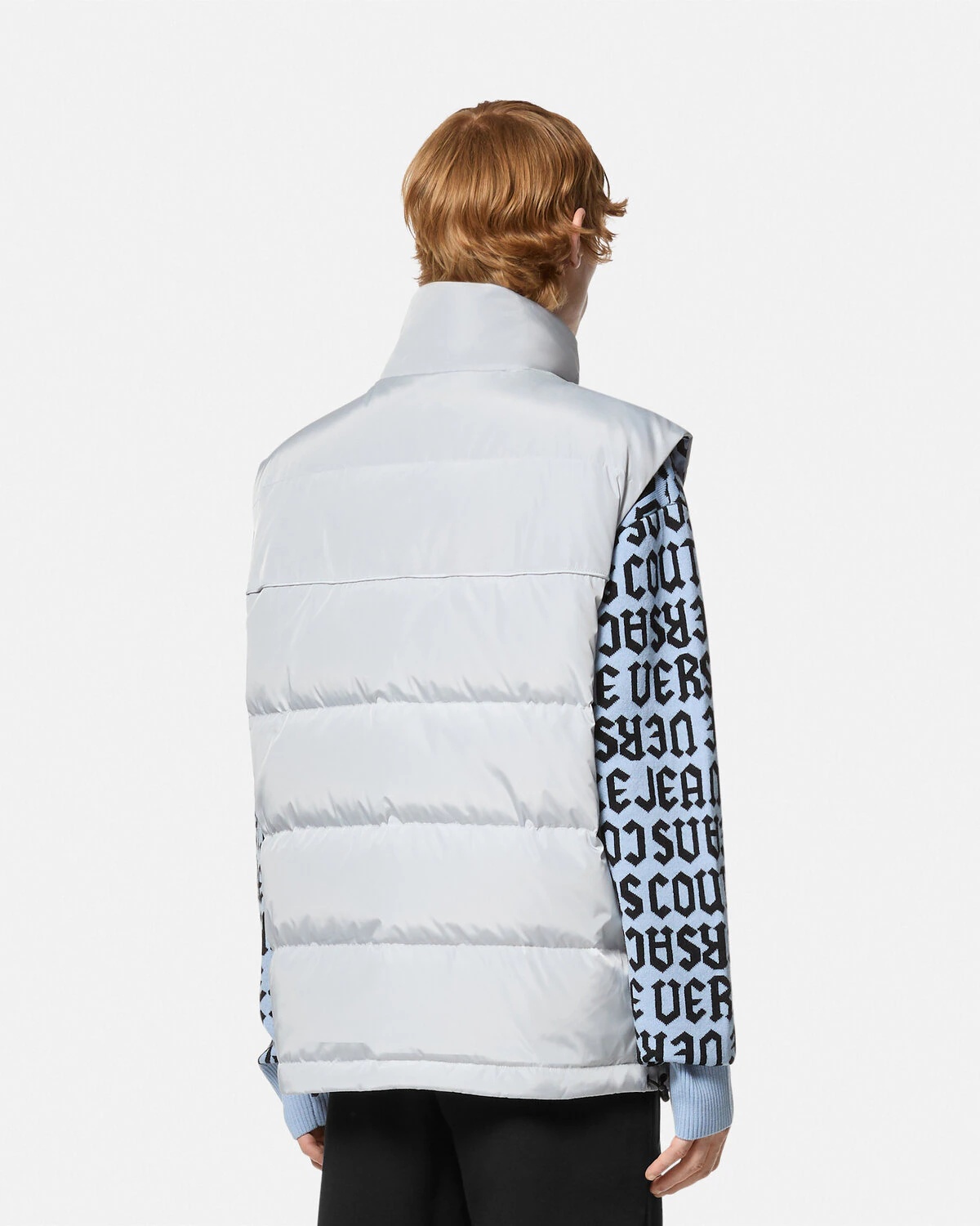 Logomania Reversible Puffer Vest - 5