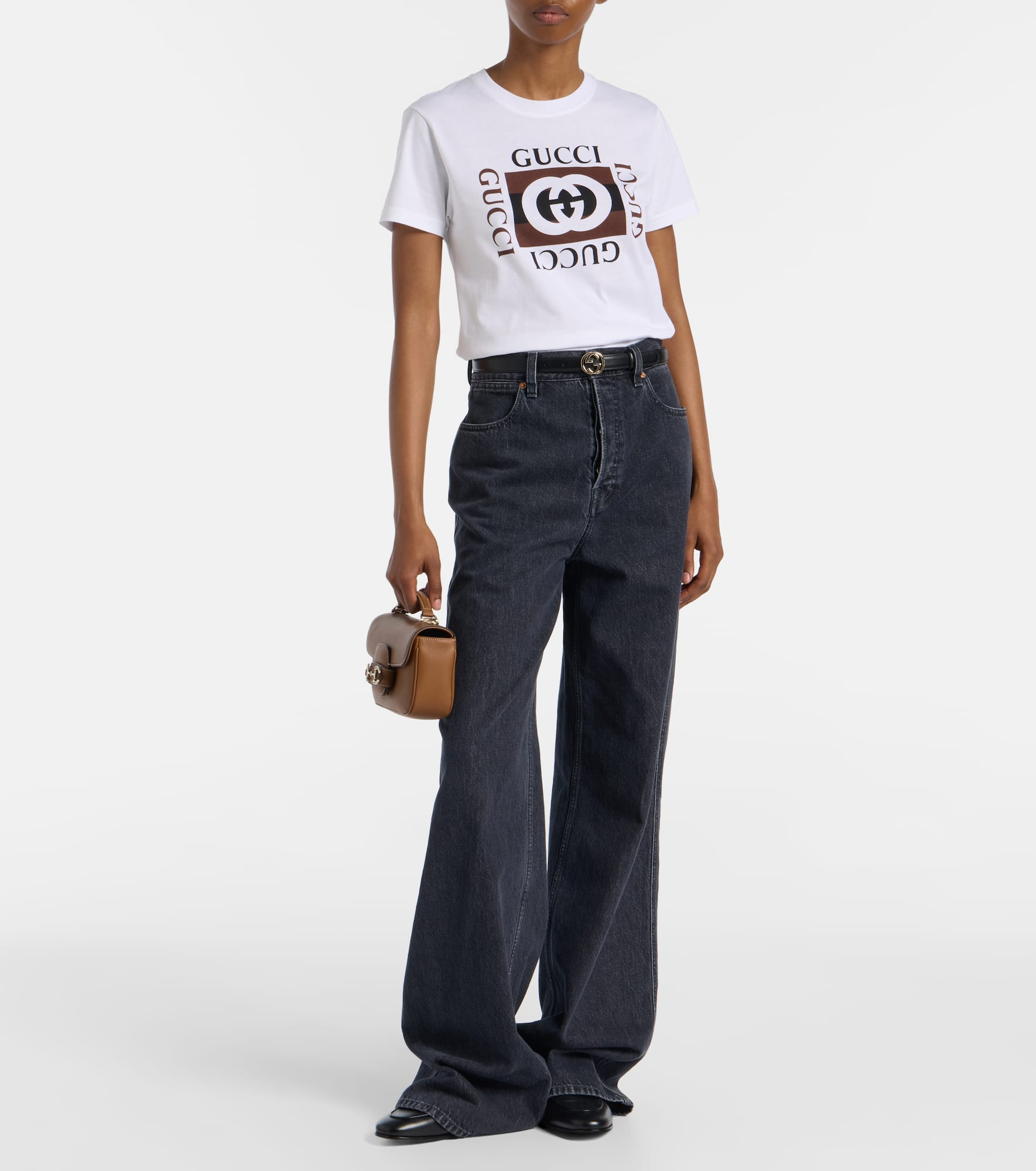 Interlocking G printed cotton T-shirt - 2