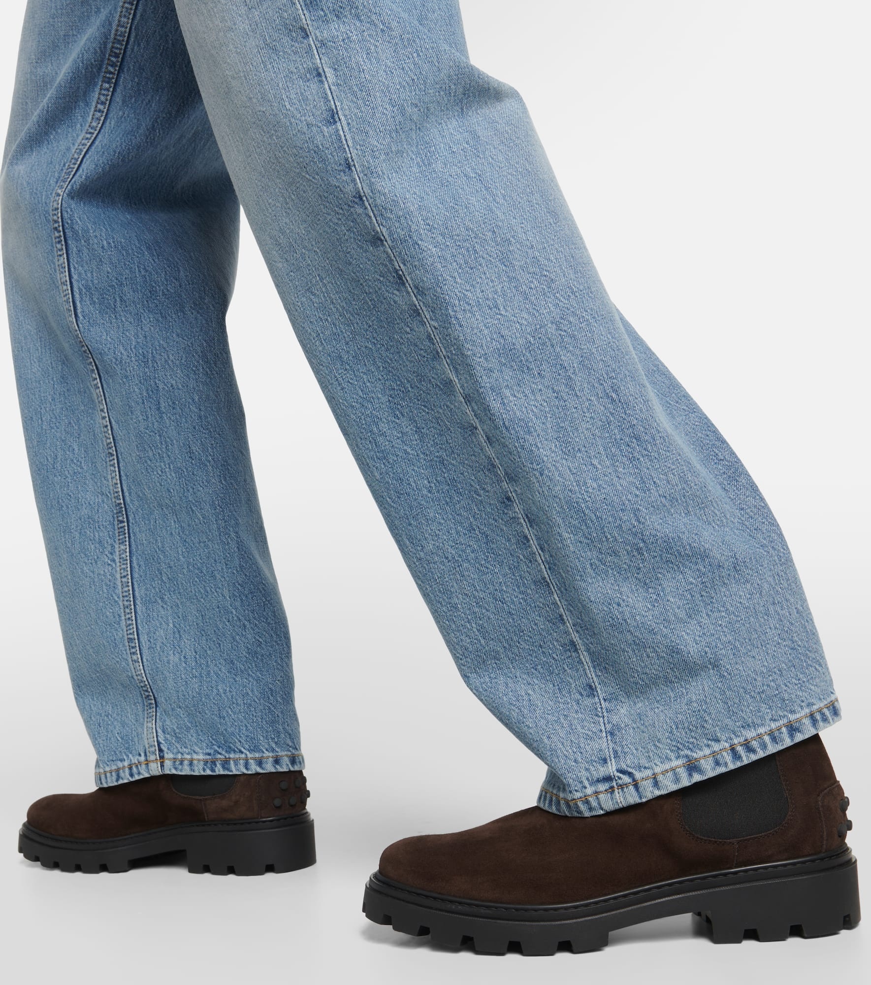Suede Chelsea boots - 4