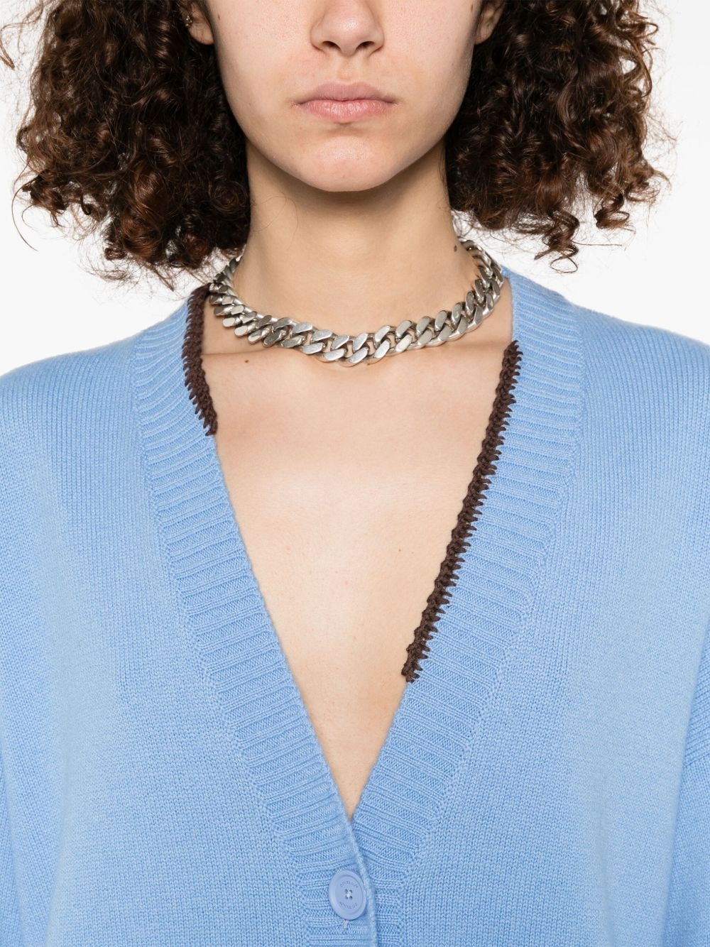 cut-out cardigan - 5