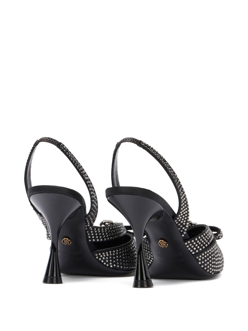 embellished slingback pumps - 3