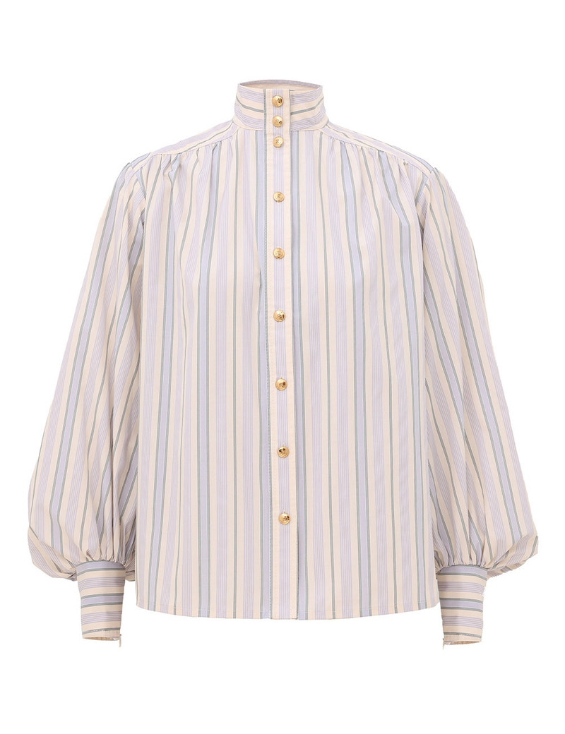 STRIPE BILLOW BLOUSE 1