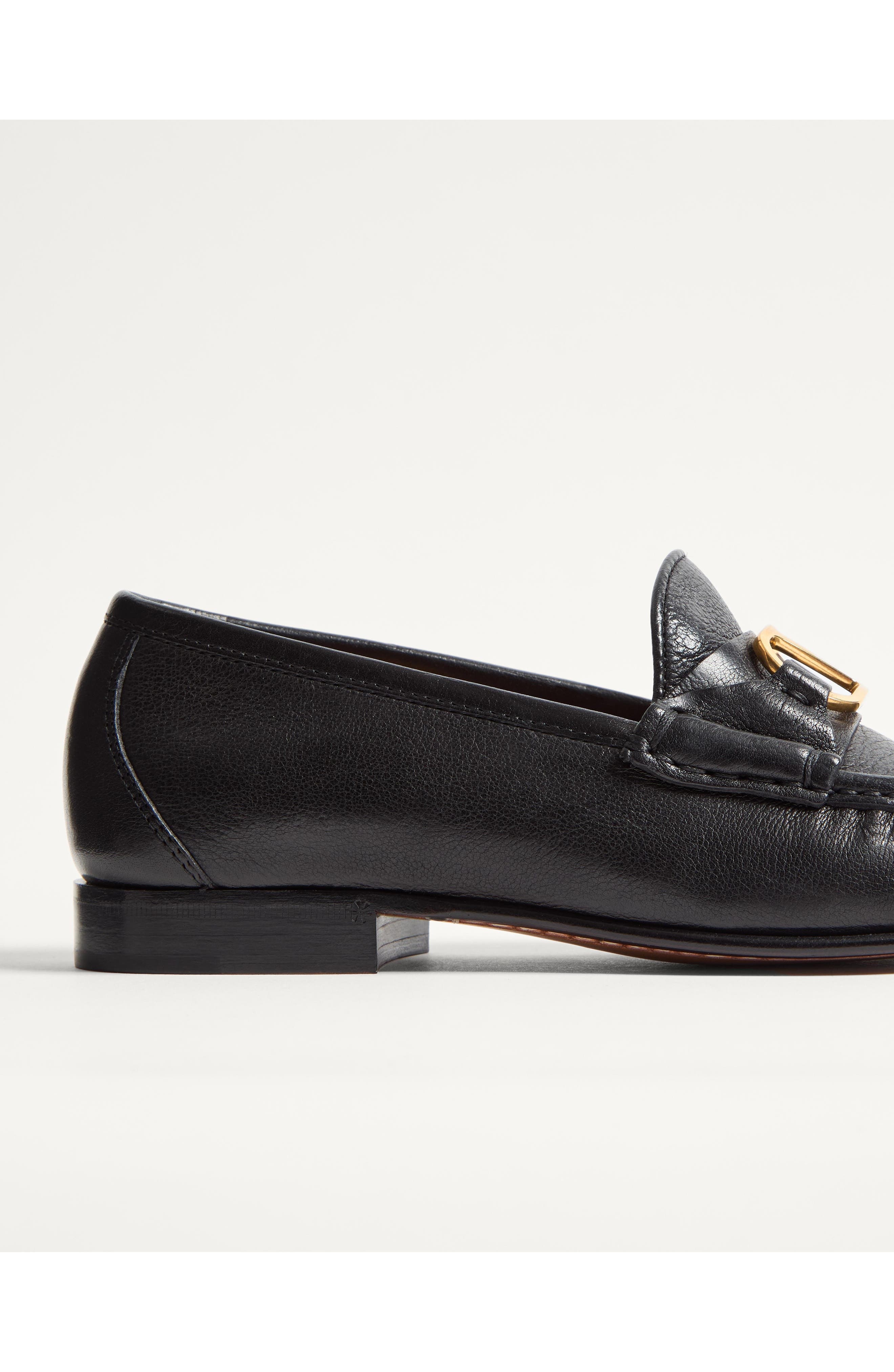 Valentino Garavani VLOGO Signature Loafer in 0No Nero at Nordstrom - 7