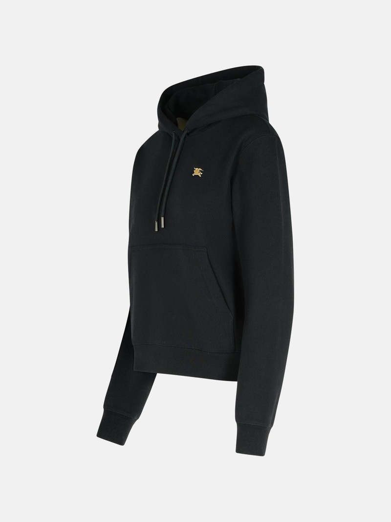 'HARRIET' BLACK COTTON SWEATSHIRT 2