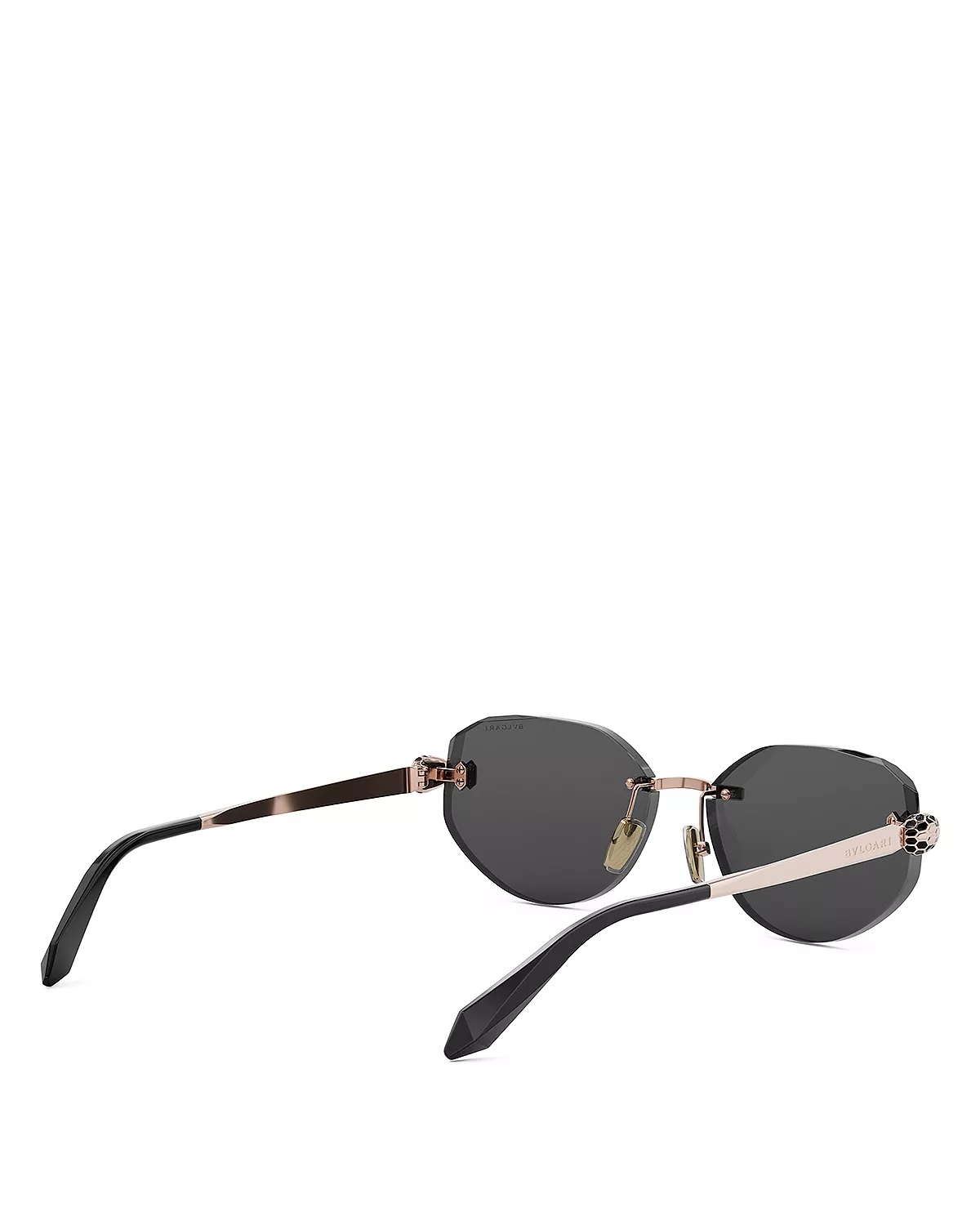 Serpenti Forever Rose Oval Sunglasses, 58mm - 5