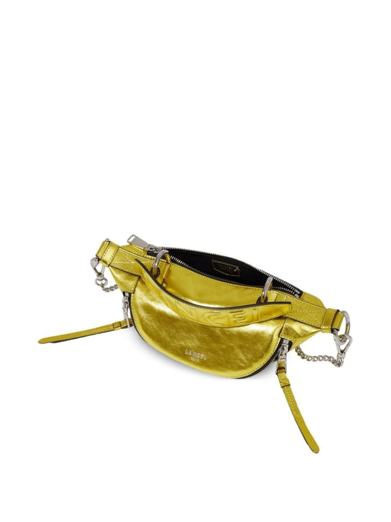 Origami leather mini crossbody bag 4