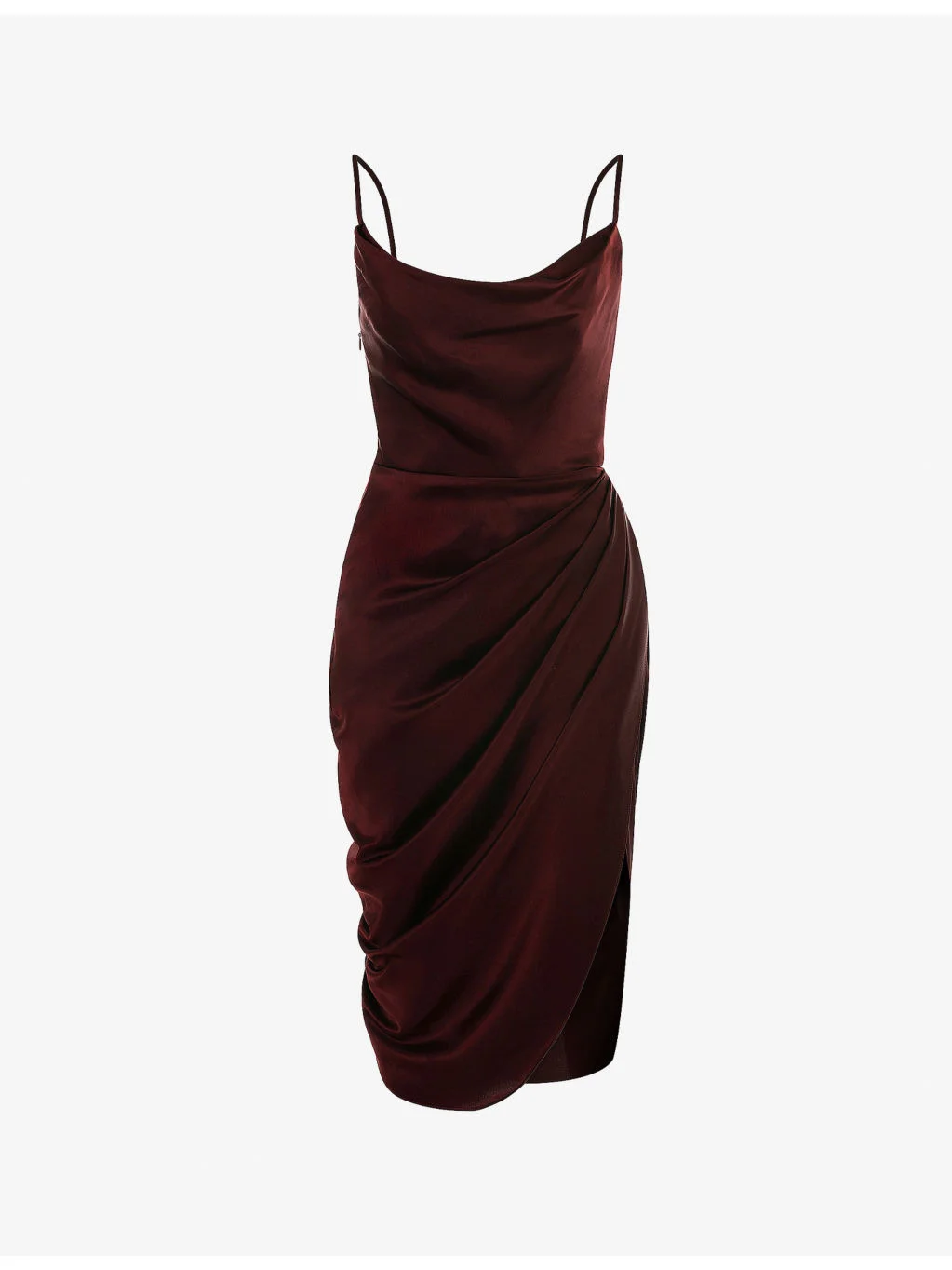 Reva corset satin midi dress - 1