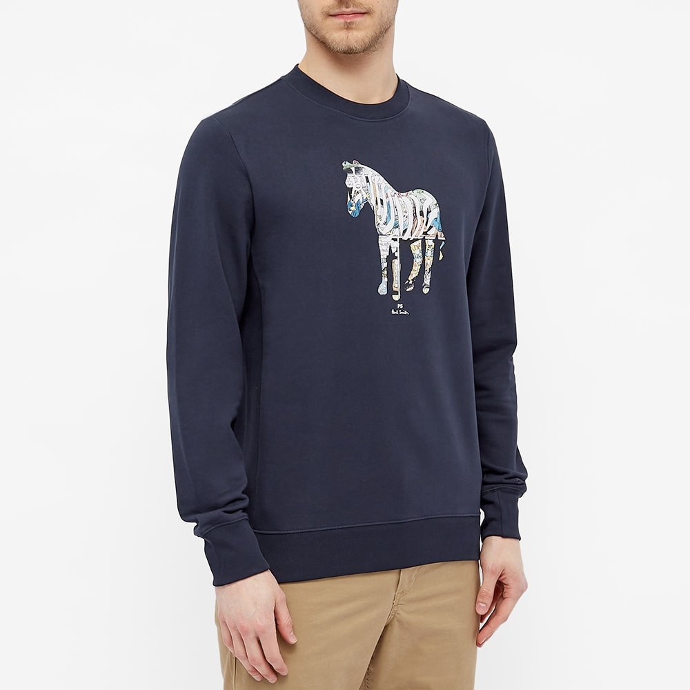 Paul Smith Zebra Print Crew Sweat - 3