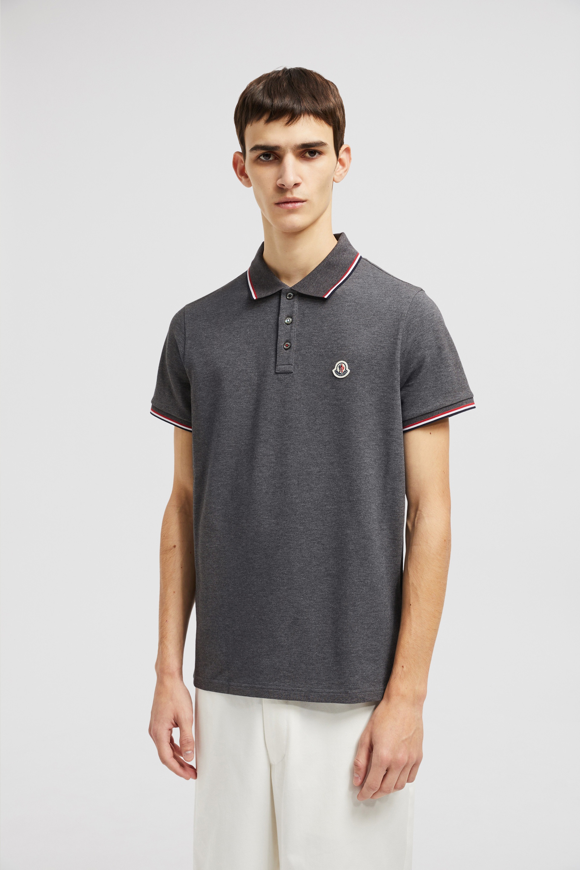 Tricolor-Trimmed Cotton Piquet Polo Shirt - 3