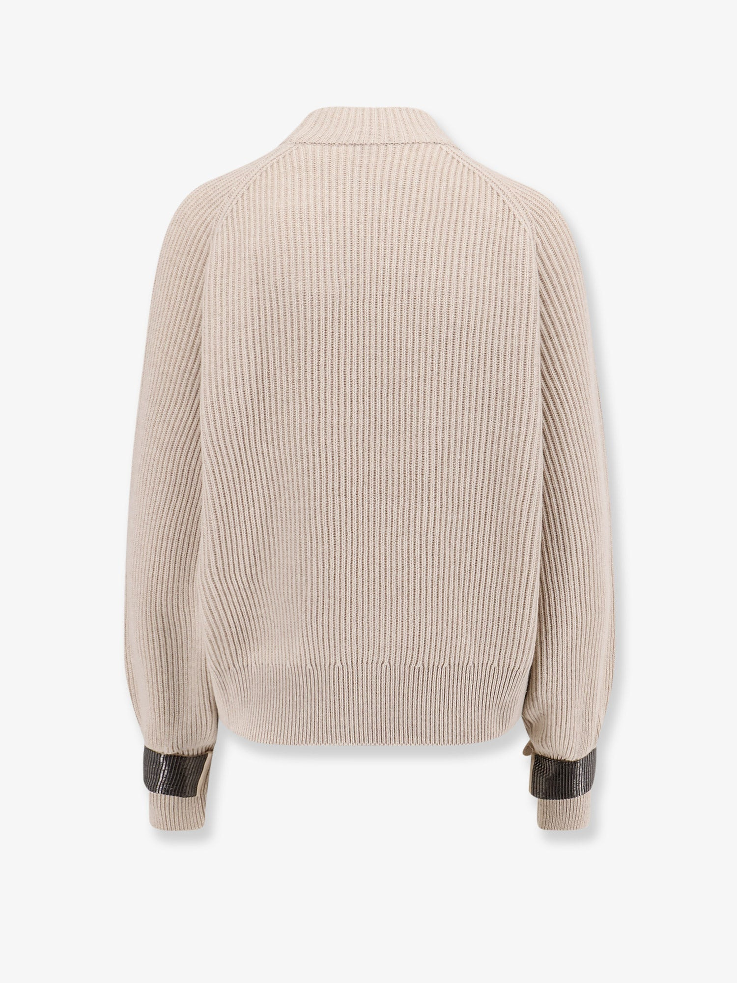 Brunello Cucinelli Cashmere Sweater With Removable Cuffs - 5