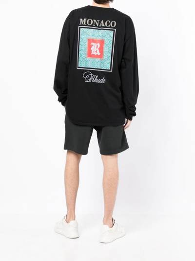 Rhude Casino logo sweatshirt outlook