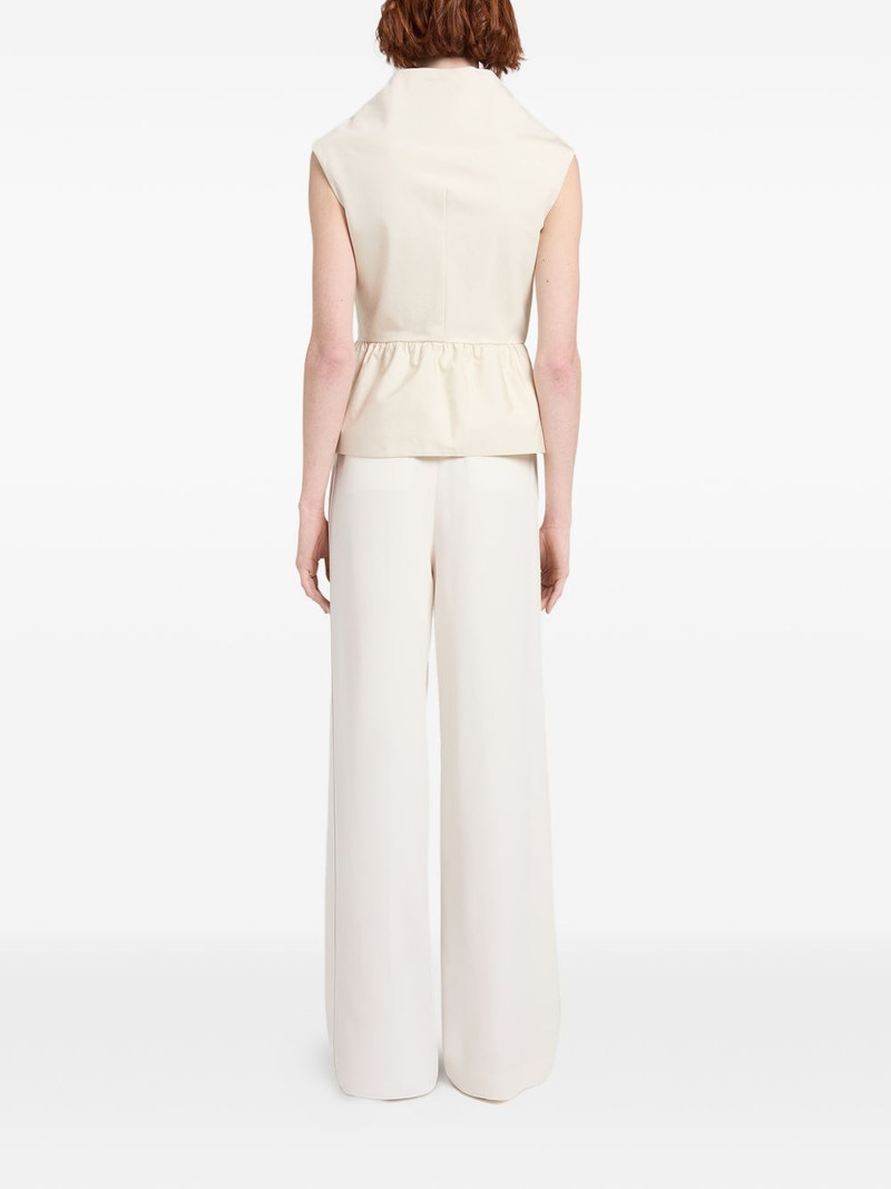 draped peplum top 3