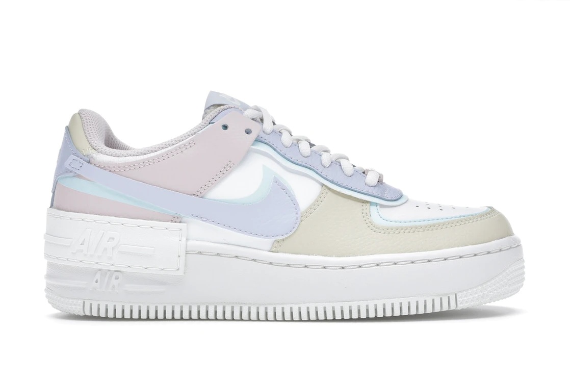 Nike Air Force 1 Shadow White Glacier Blue Ghost (W) - 1