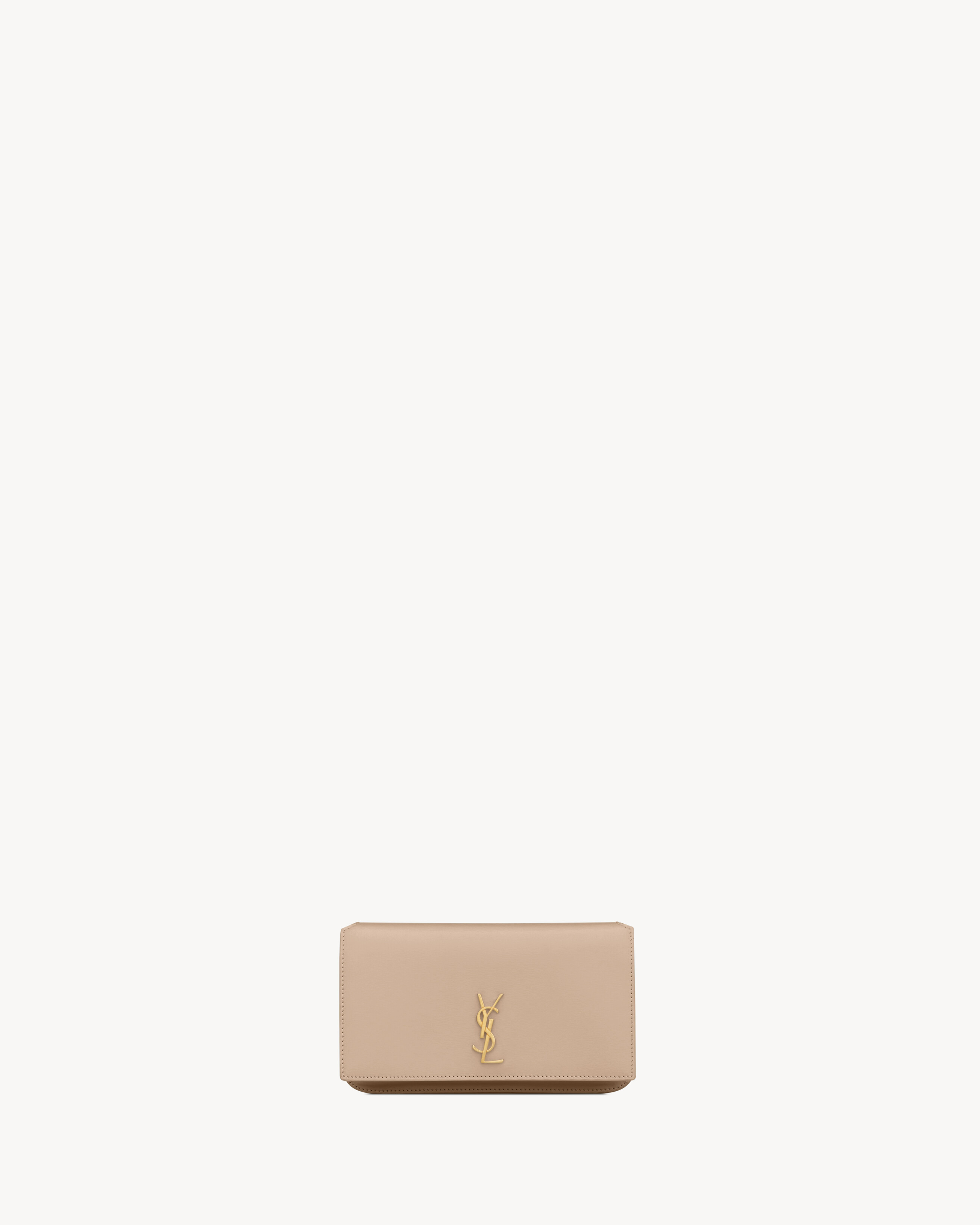 CASSANDRE PHONE HOLDER IN SMOOTH LEATHER - 2