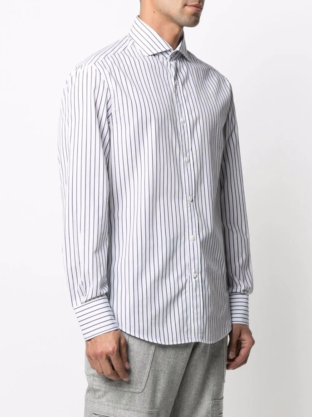 striped cotton shirt - 3