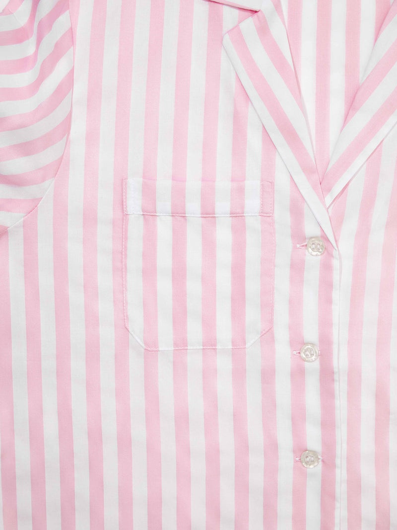 Women's Short Pyjamas Capri 20 Cotton Pink 7