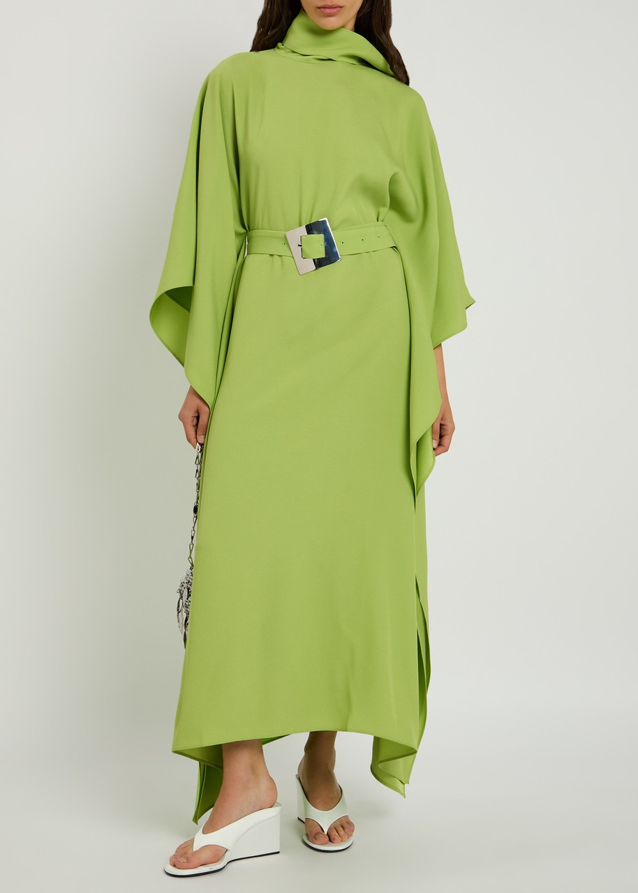Taller Marmo Luna Crepe Maxi Kaftan Dress - 4