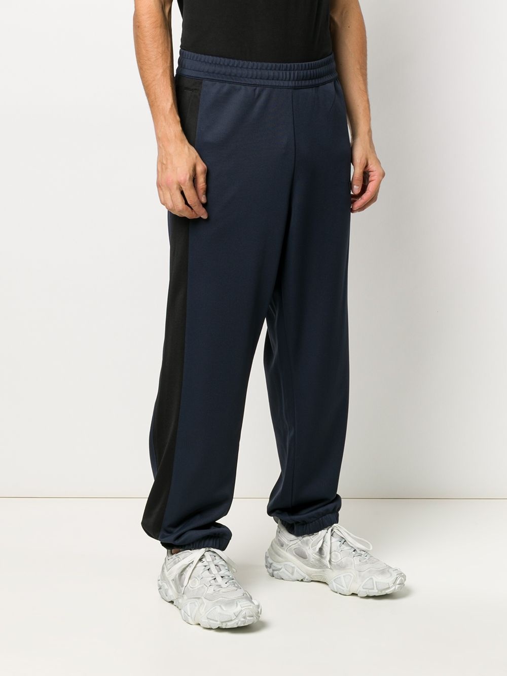 side stripe loose-fit track pants - 4