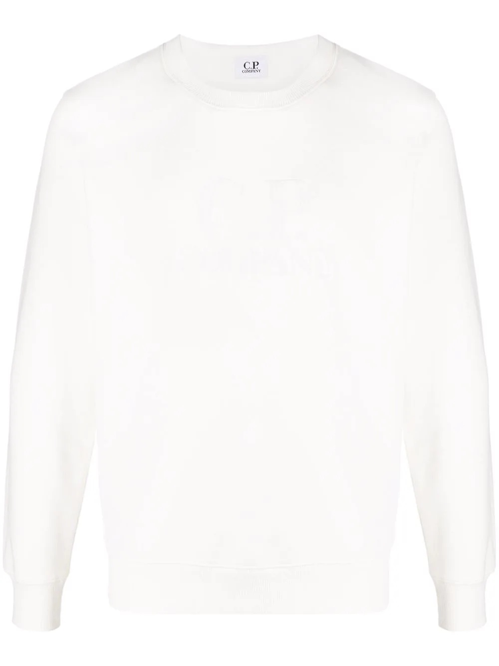 embroidered-logo sweatshirt - 1