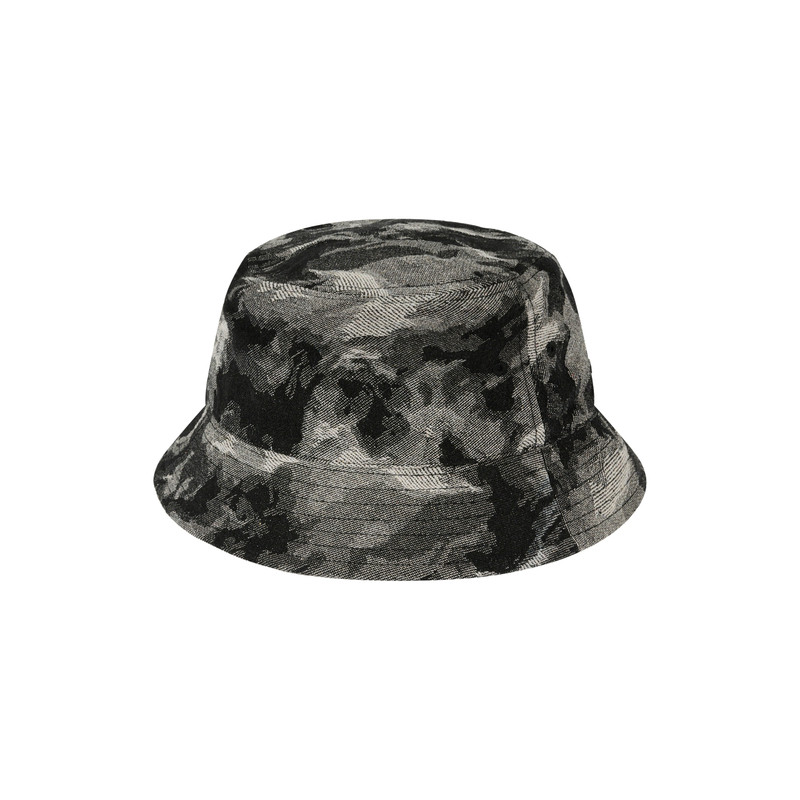 PALACE P STAR BUCKET HAT BLACK DENIM outlook