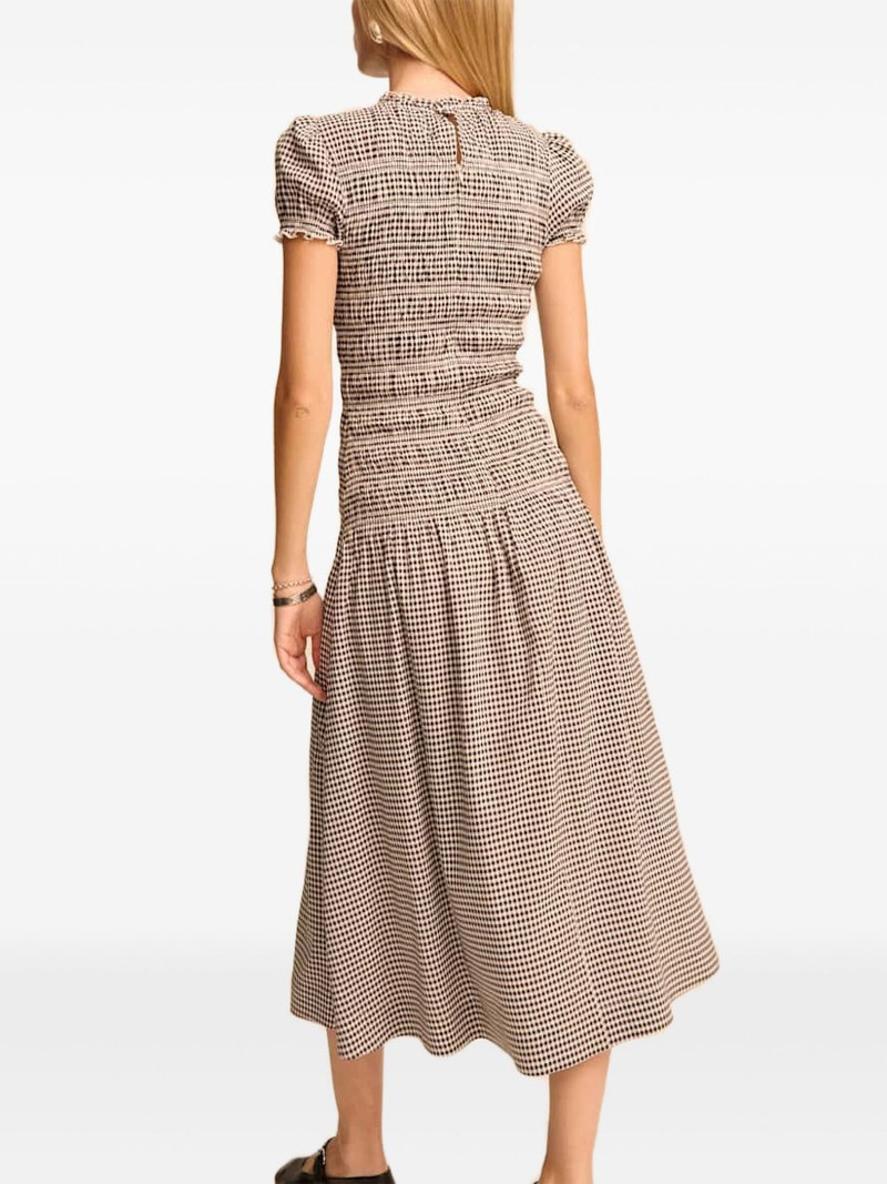 gingham smocked dress 3