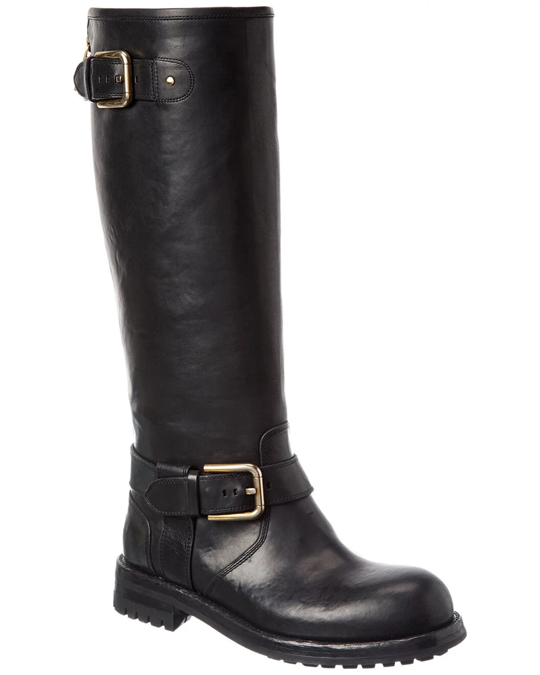 Dolce & Gabbana Leather Biker Boot - 1