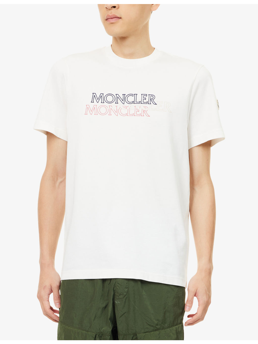 Logo-Print Crewneck Cotton T-Shirt - 3