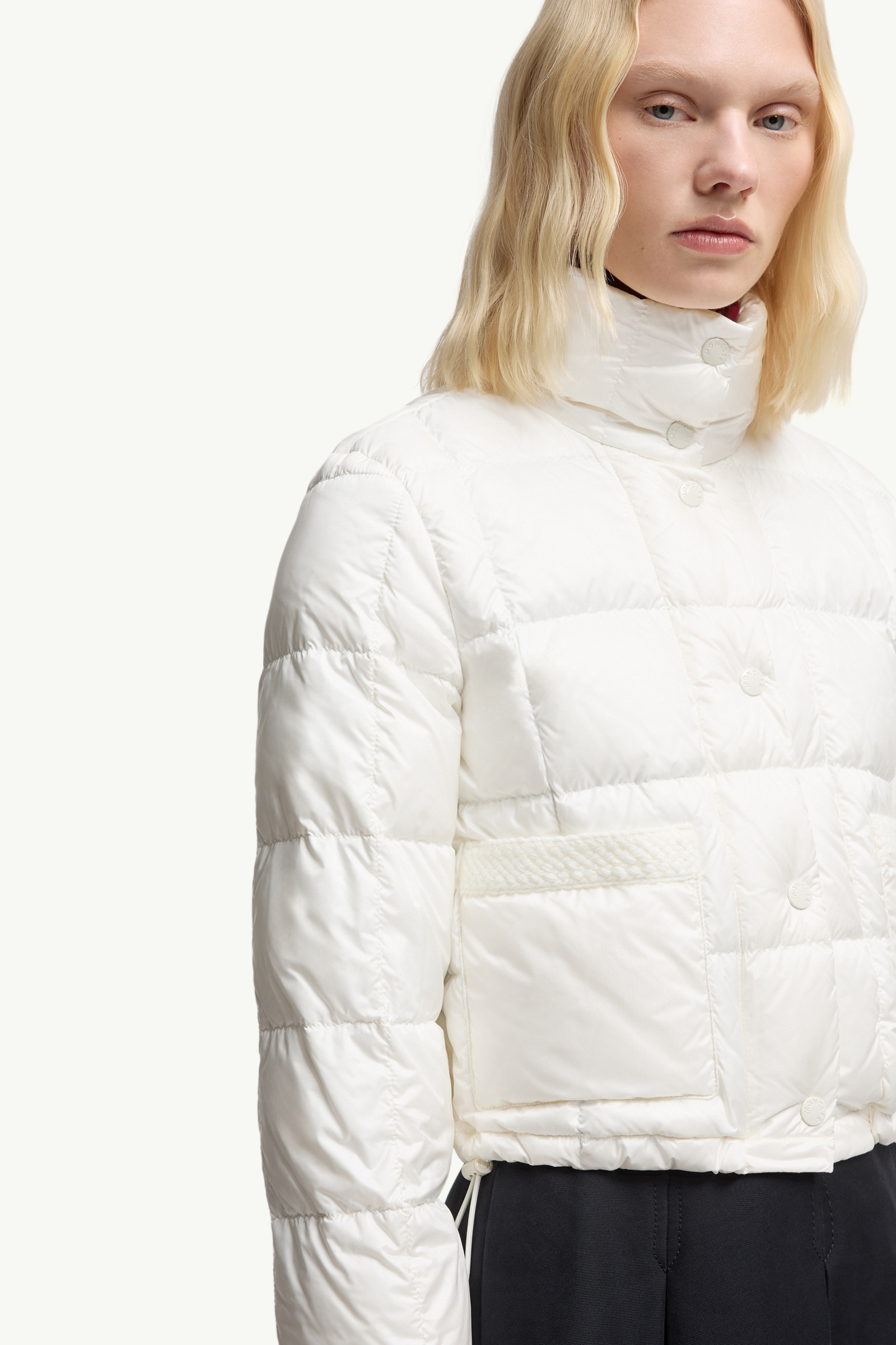 Jarcieu Braided Trim Short Down Jacket - 6