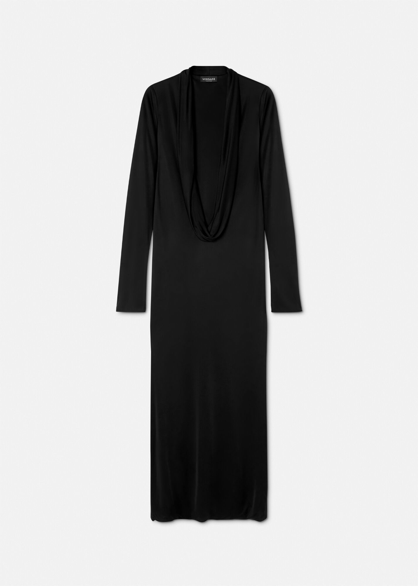 Cowl Long Dress - 1