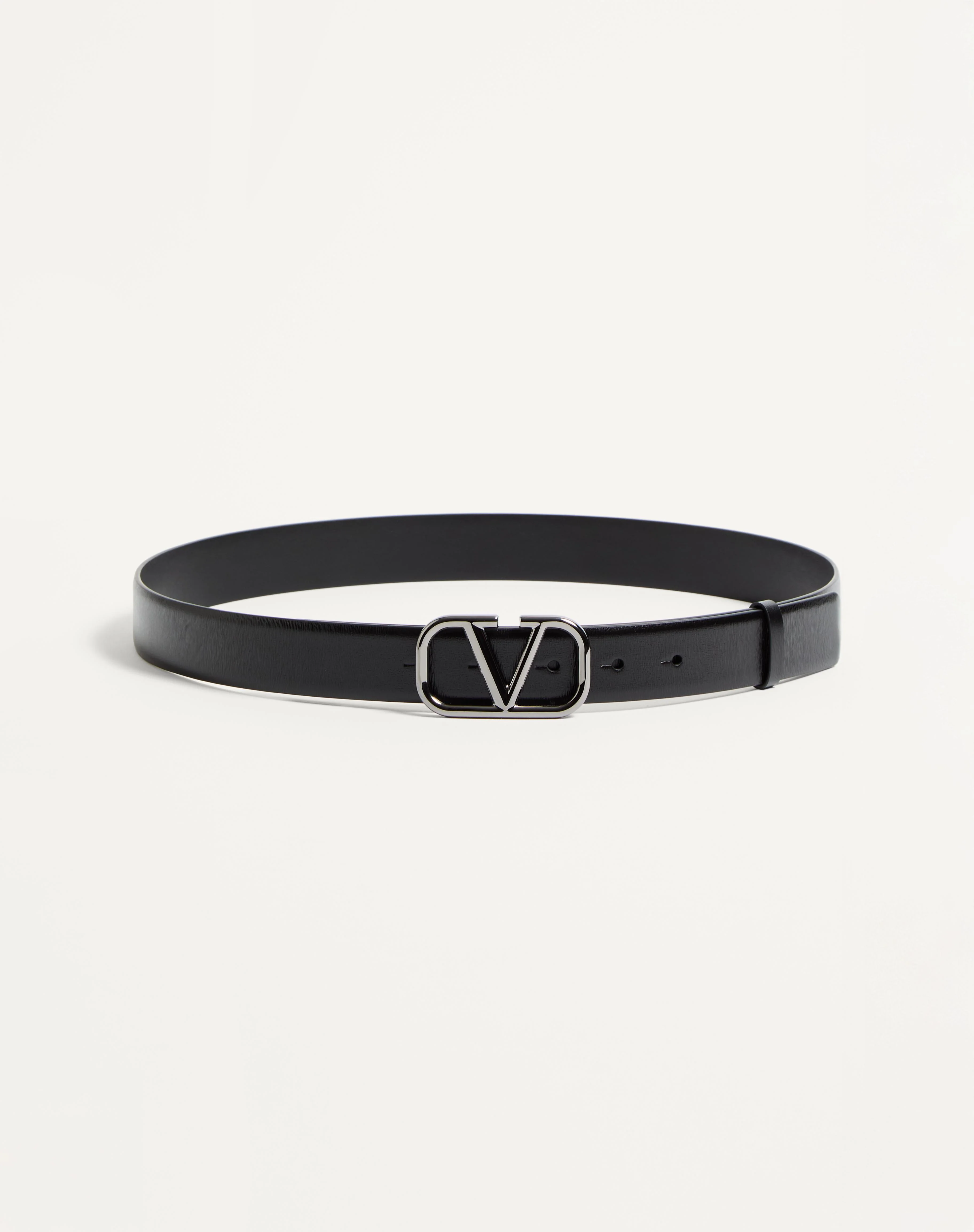 VLOGO SIGNATURE CALFSKIN BELT 30 MM - 1