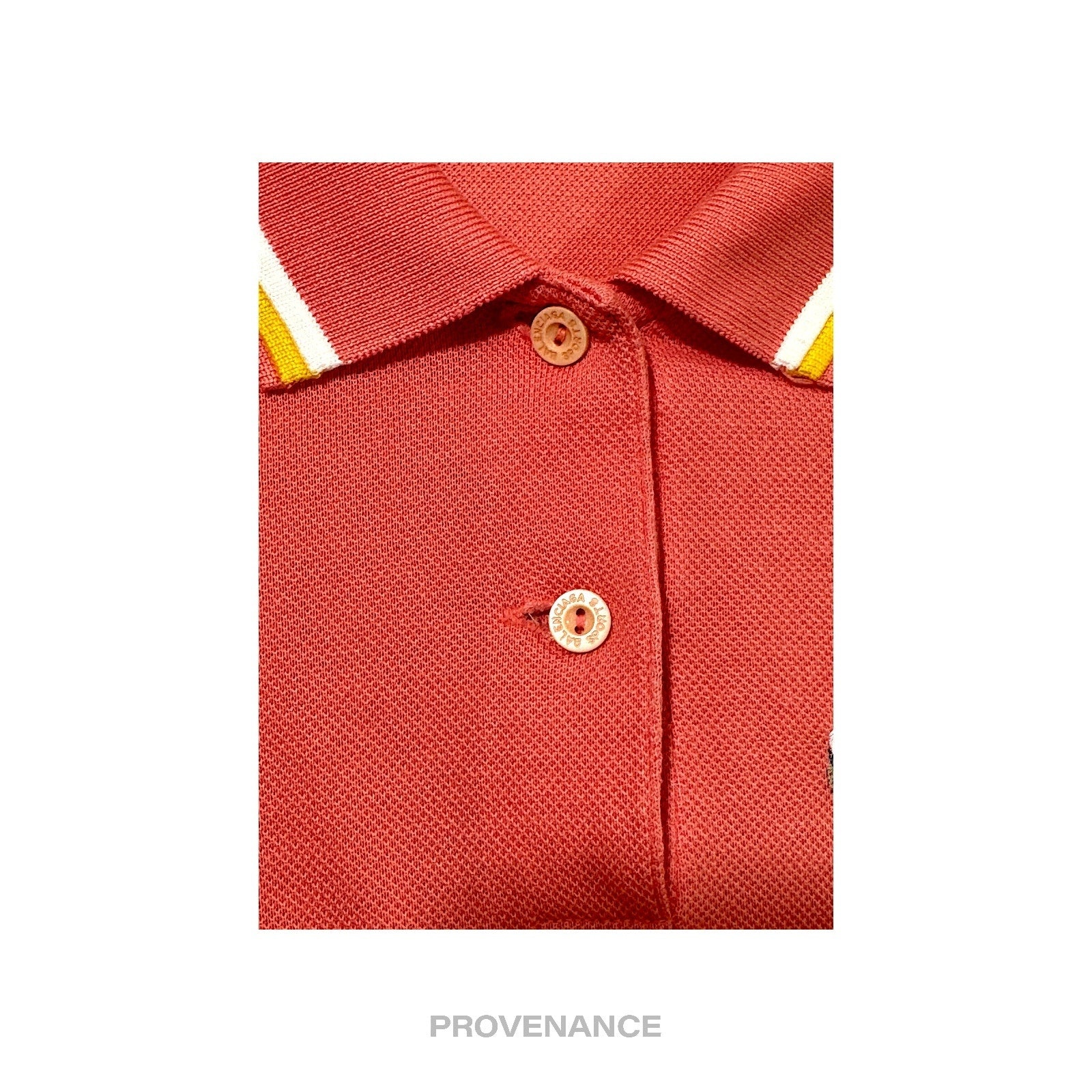 Balenciaga Sports Golf Polo Shirt - Watermelon Red M - 5