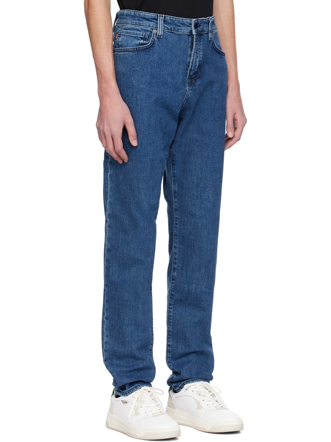 Blue Faded Jeans - 2