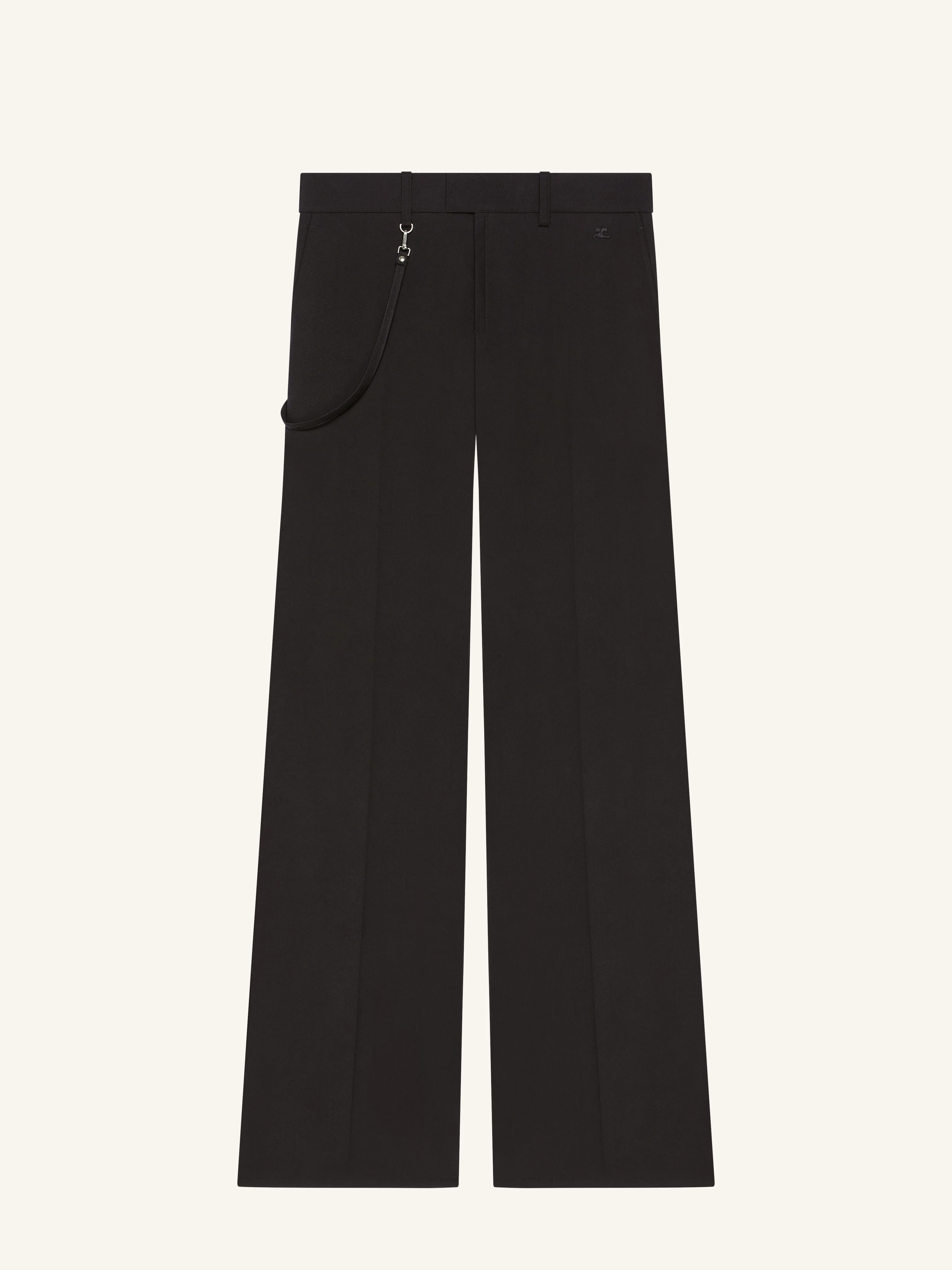 LIGHT TWILL BOOTCUT PANTS - 1