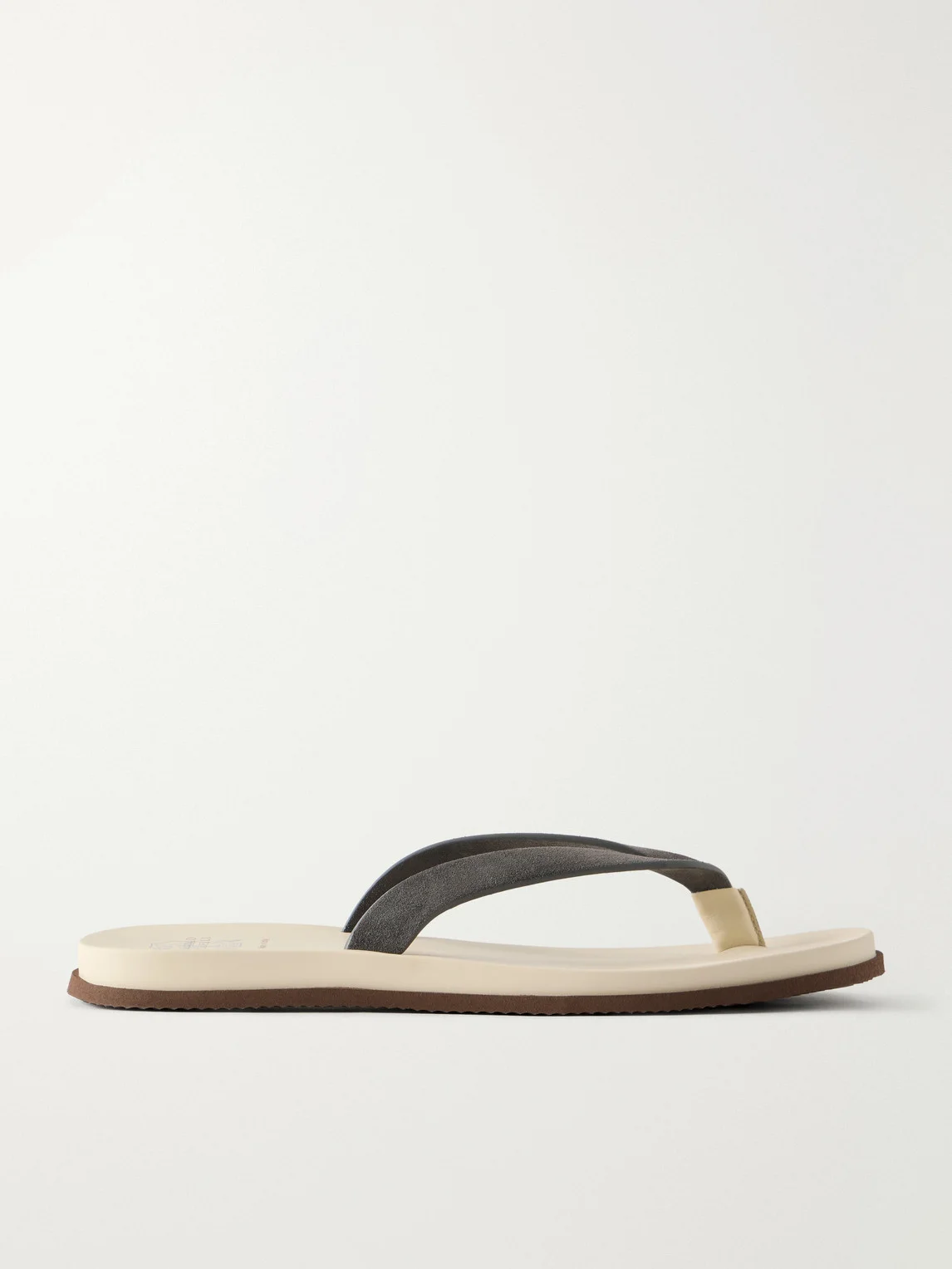 Suede Flip Flops - 1