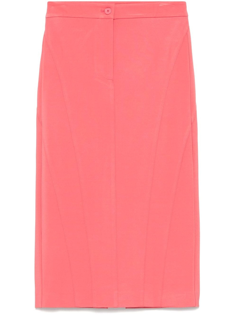 panelled midi skirt 1