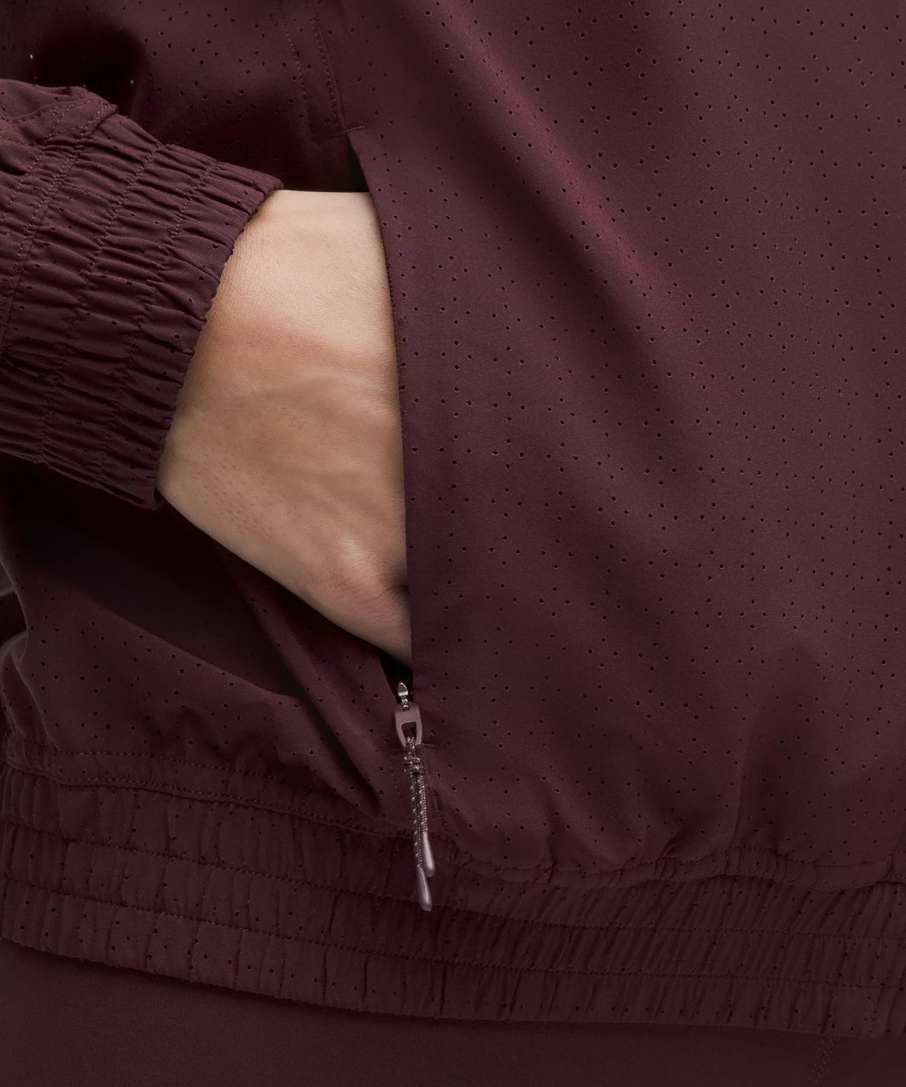Adapted State Perforated Track Jacket - 5
