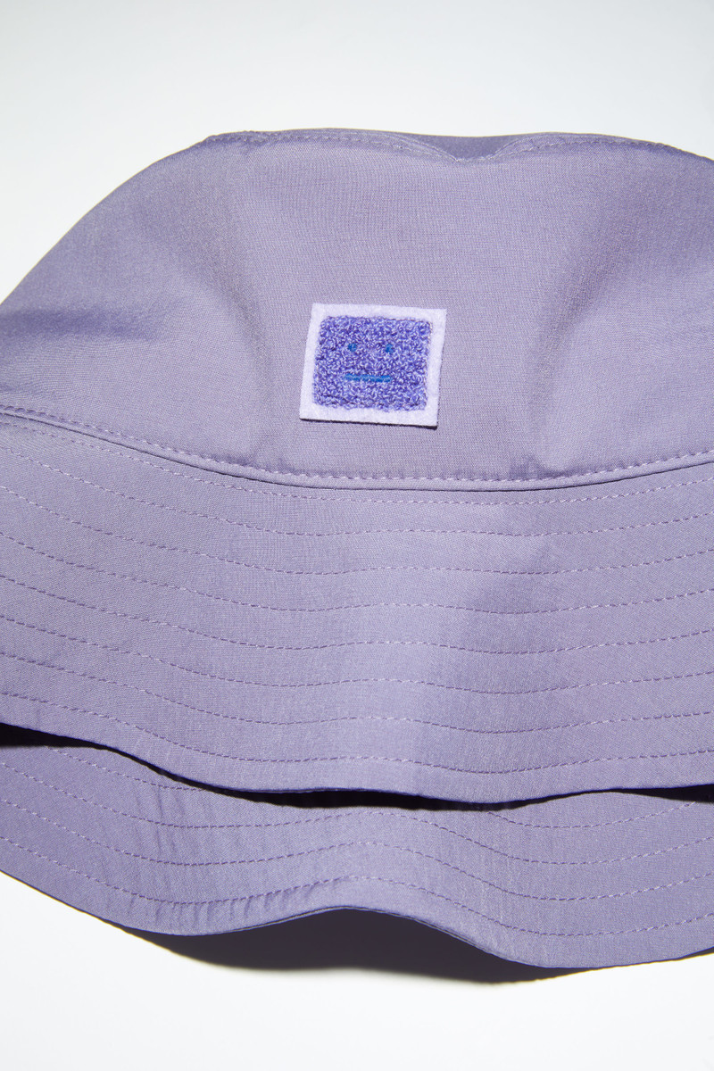 Heat reactive bucket hat - Black/lilac purple 5