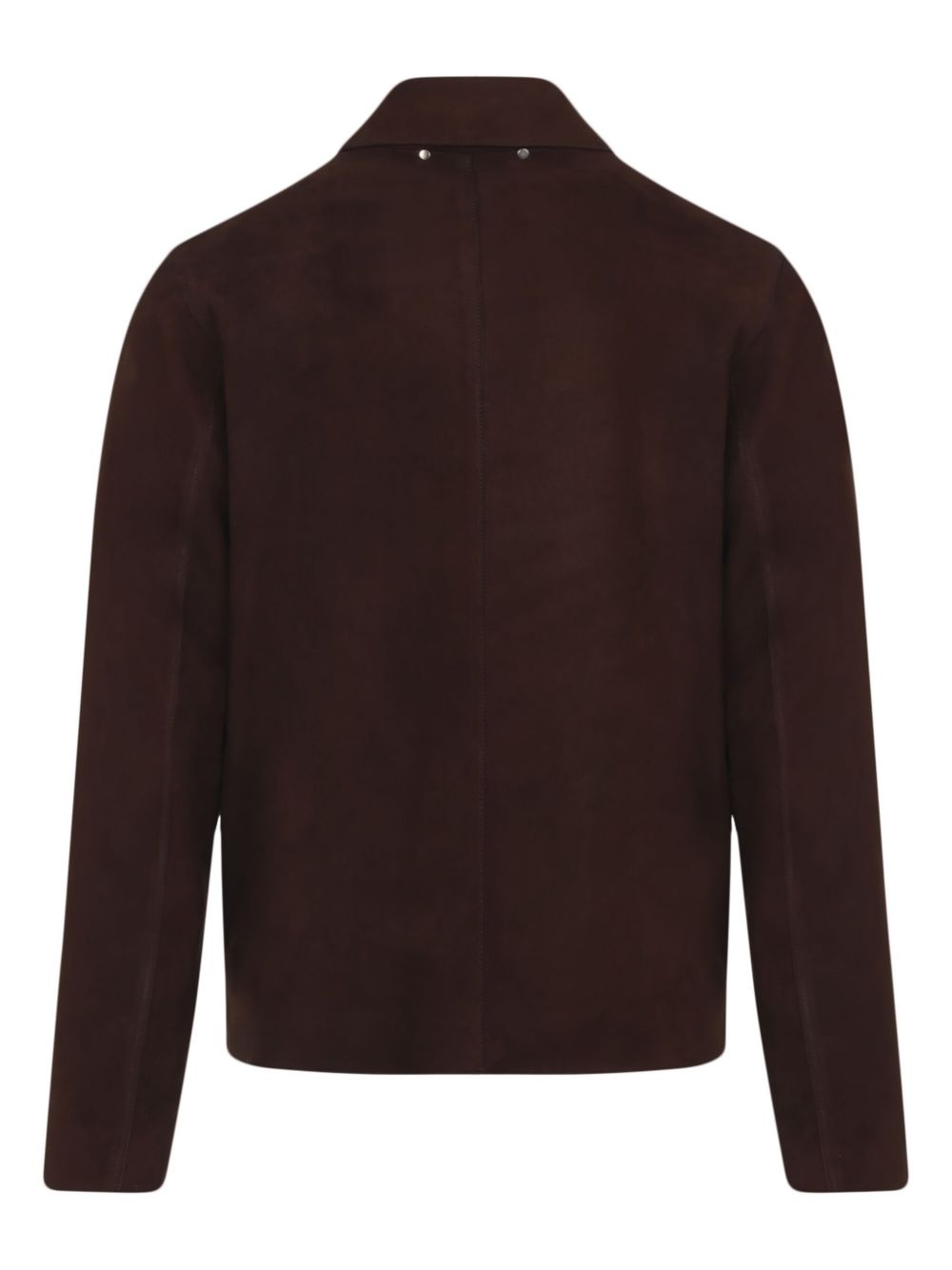 zip-fastened shirt jacket - 2