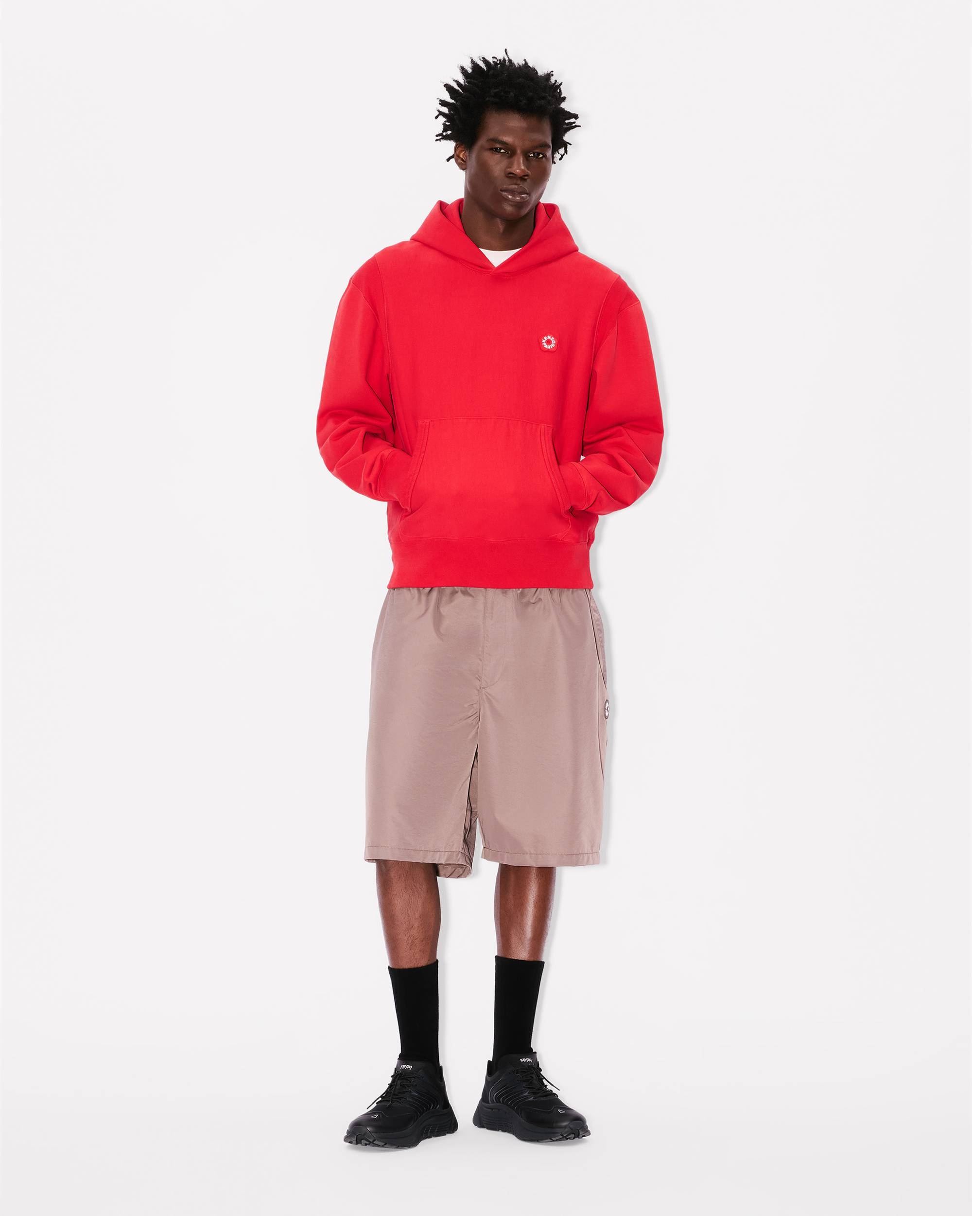 'Boke Flower 2.0' embroidered hoodie in cotton - 5