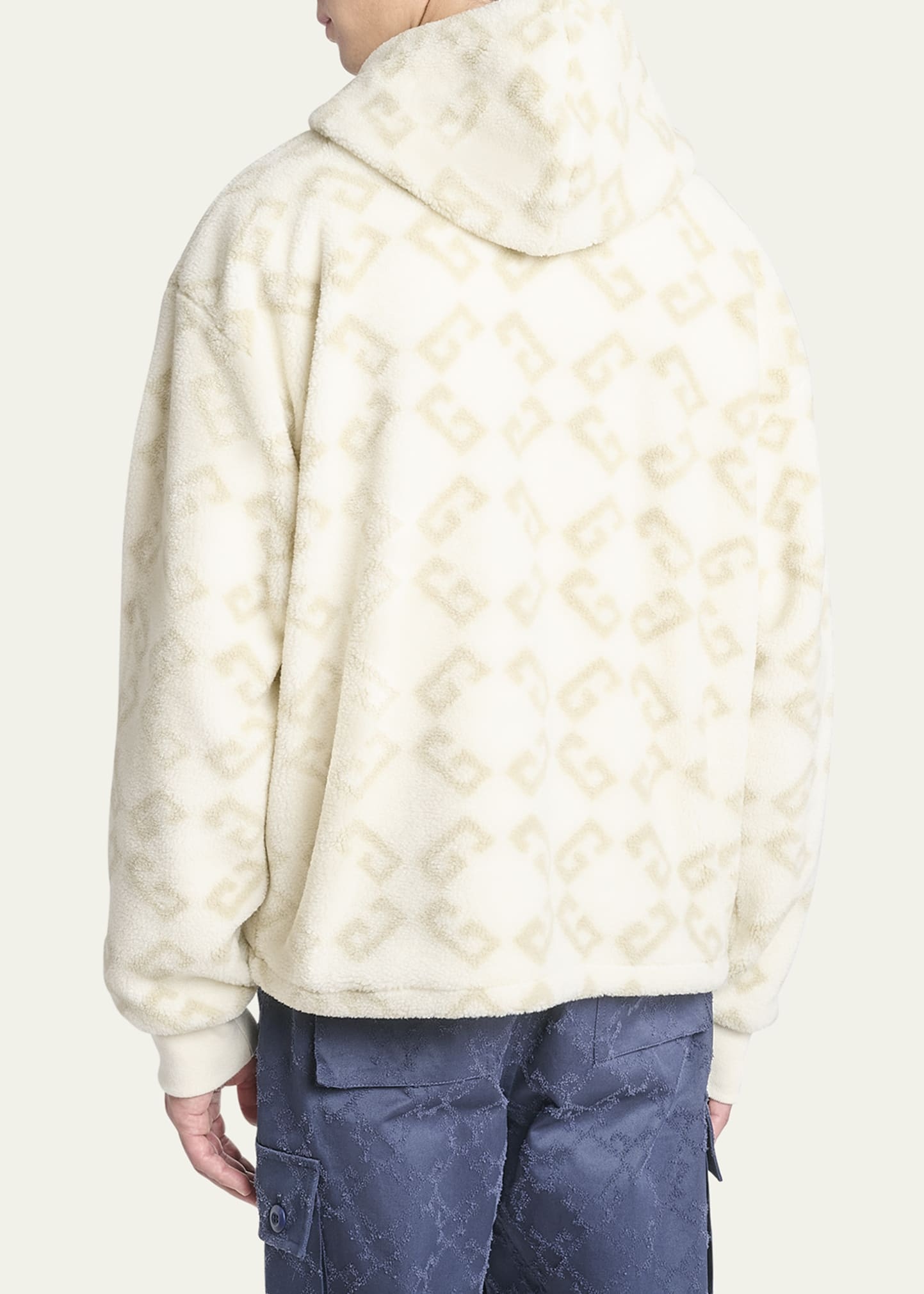 Men's 4G Fleece Hooded Jacket - 3