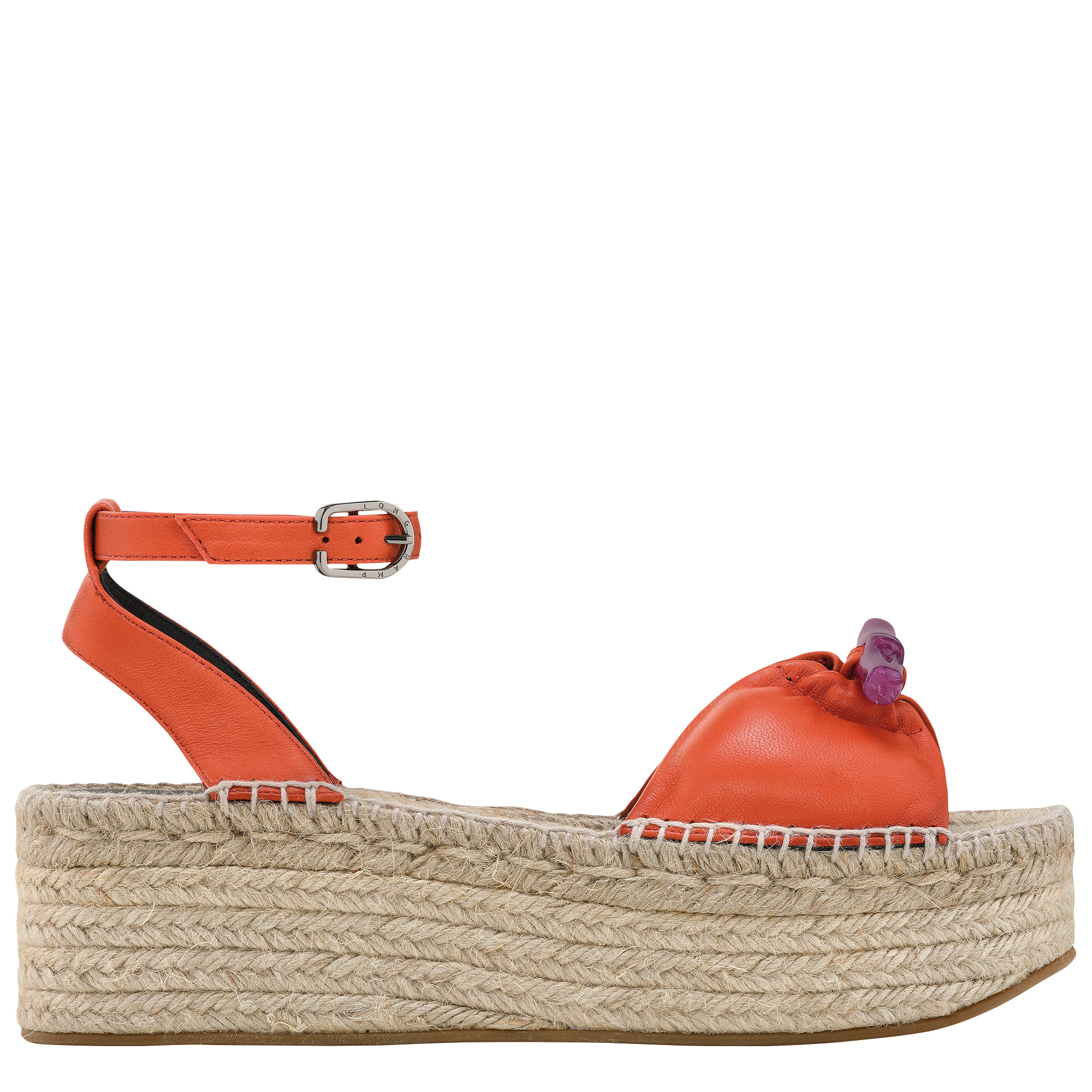 Roseau Wedge espadrilles Sienna - Leather - 1