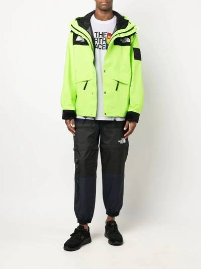 The North Face panelled hooded raincoat outlook