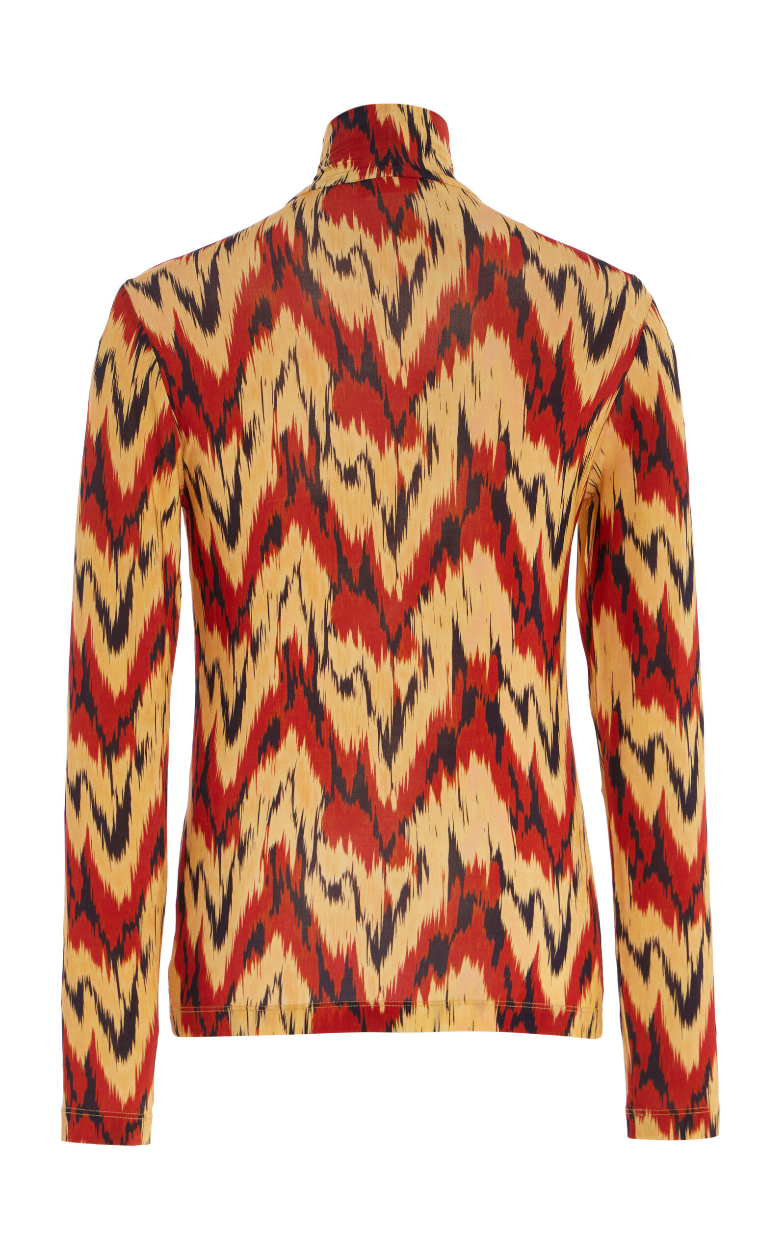 Aurelia Geometric Turtleneck Top multi - 3
