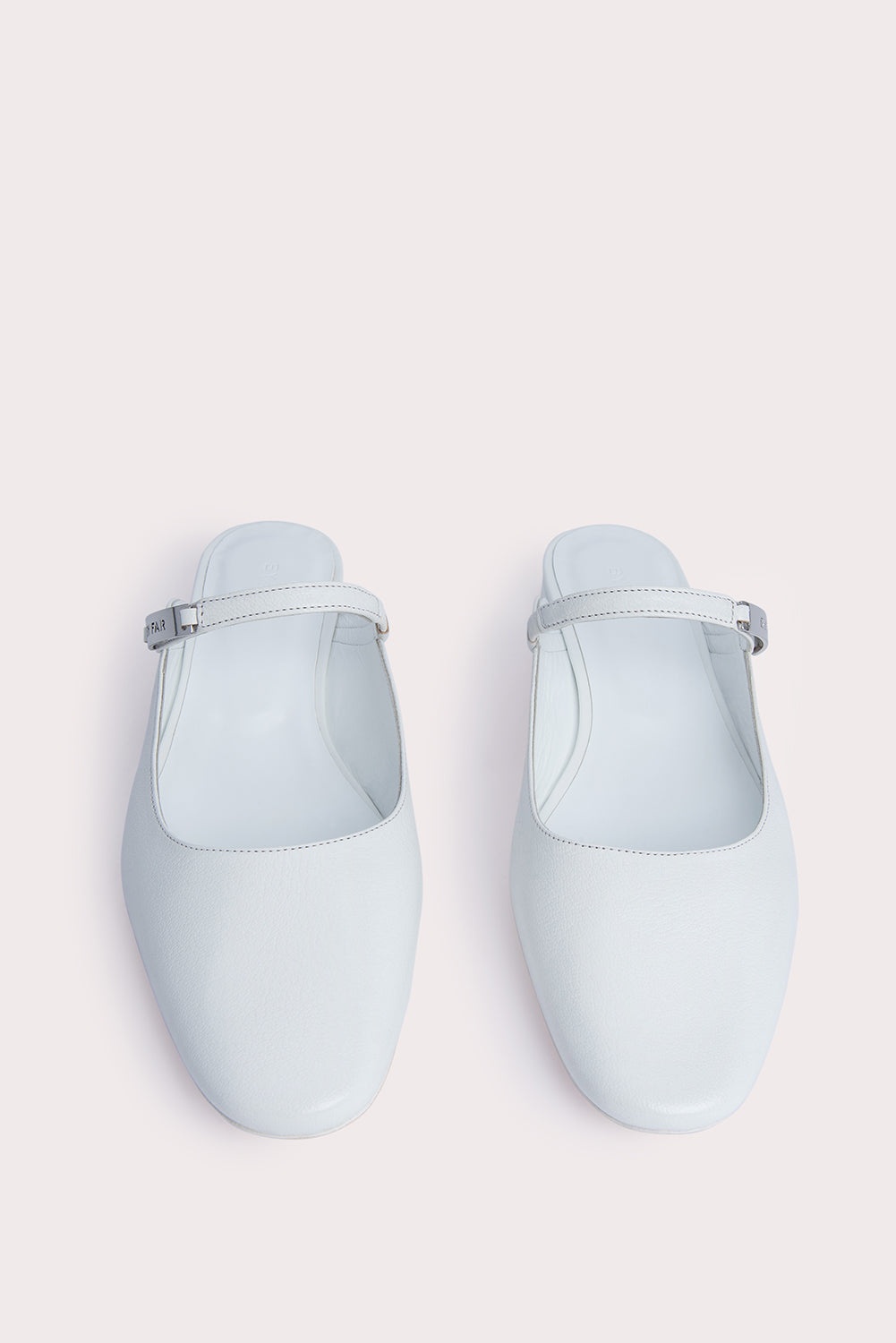 Etta White Grained Leather - 7