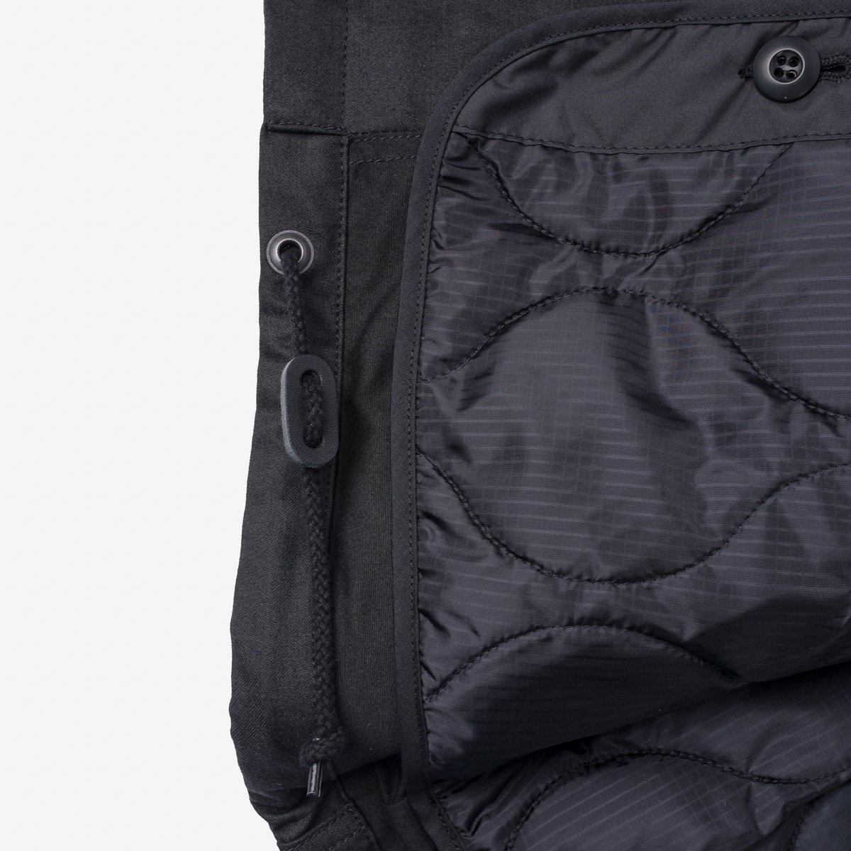IHM-41-BLK Quilt Lining M65 Field Jacket - Black - 25