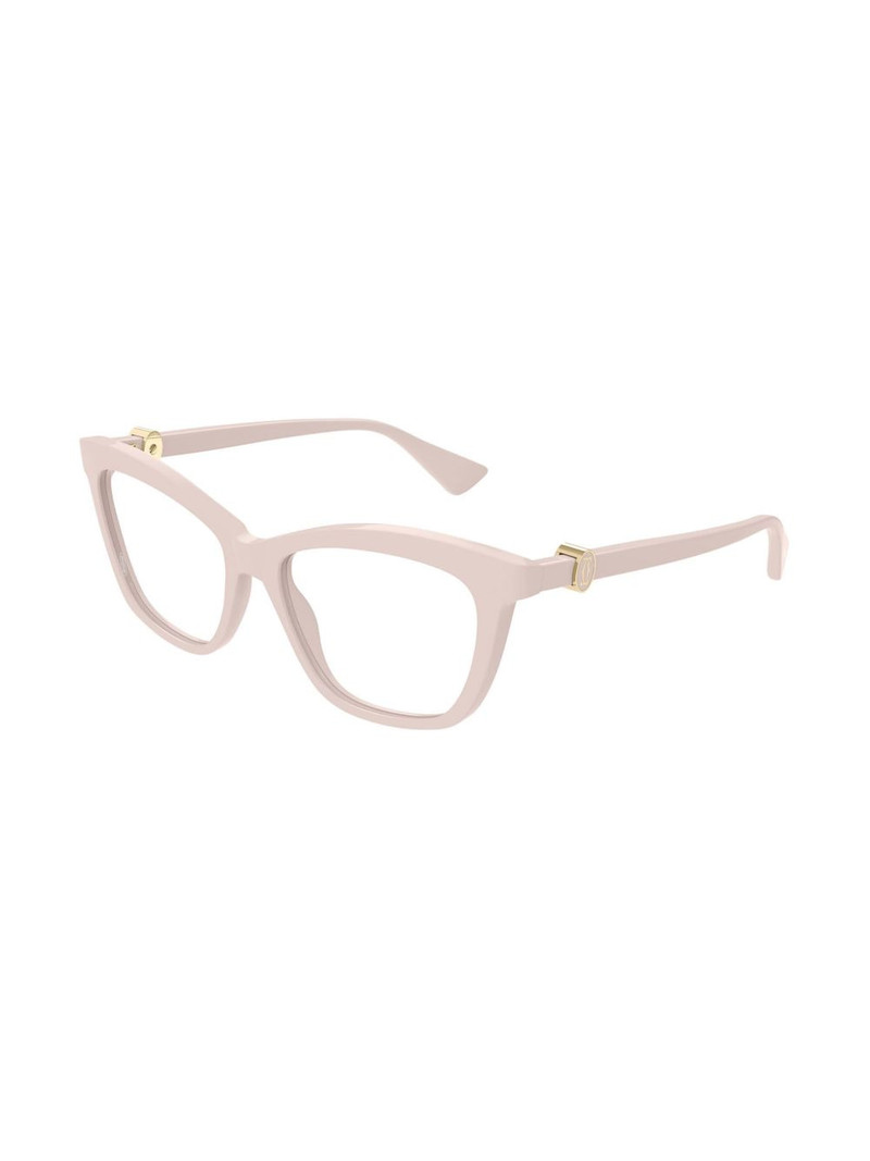 Cartier logo-plaque glasses outlook